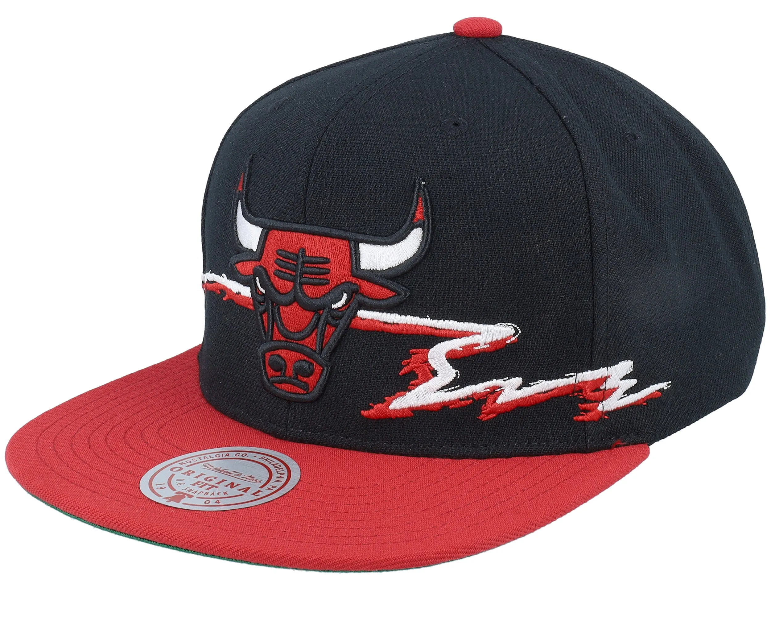Men's Mitchell & Ness NBA Life Line Snapback Bulls sold by Zulily