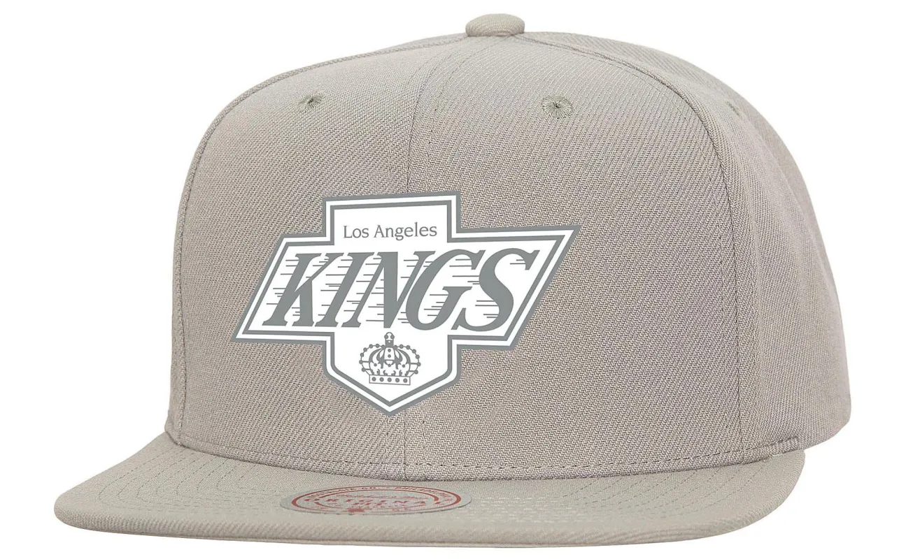 Men's Mitchell & Ness Nhl Back To Basics Snapback Vntg Kings - Grey sold by Zulily