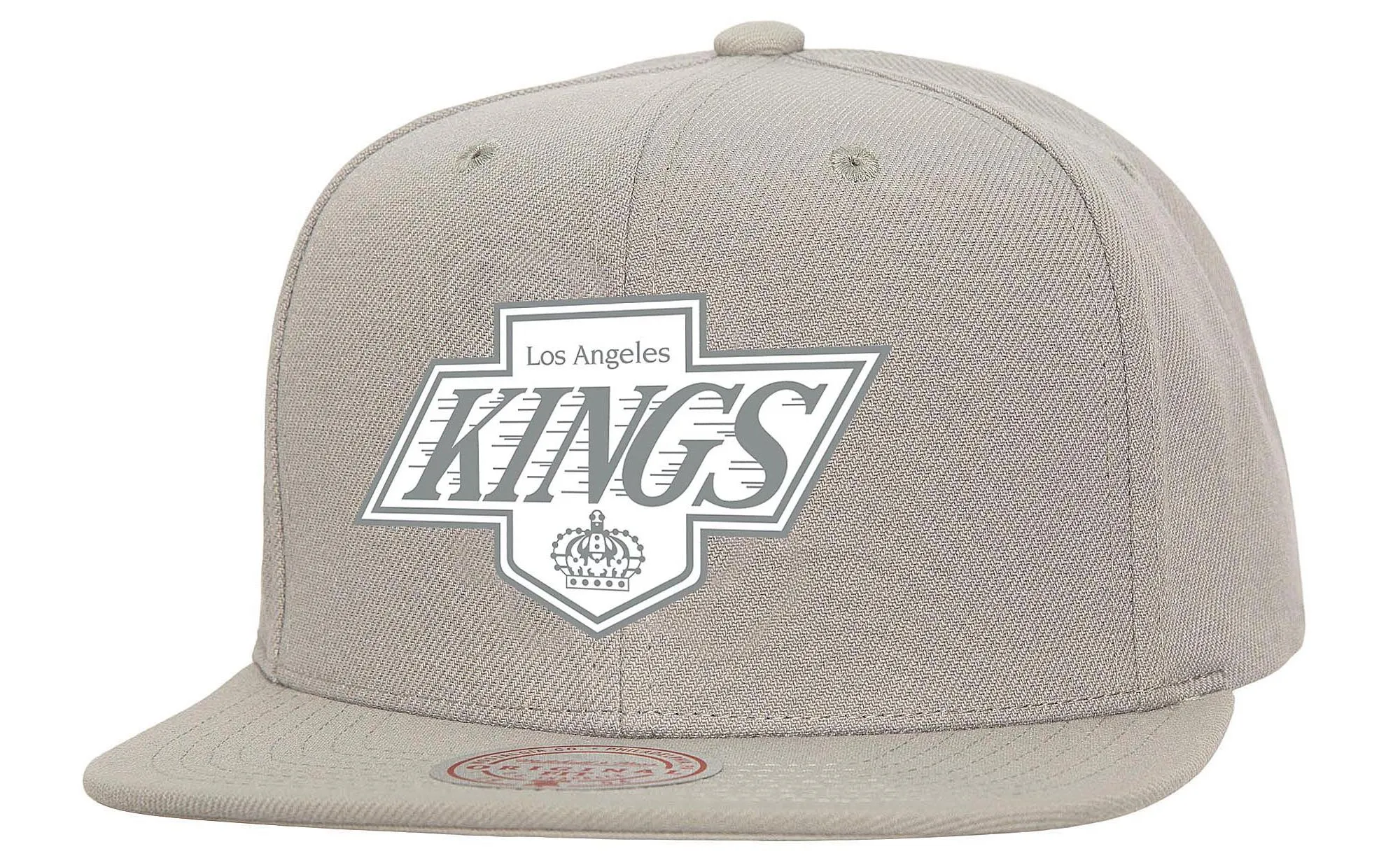 Men's Mitchell & Ness Nhl Back To Basics Snapback Vntg Kings - Grey sold by Zulily