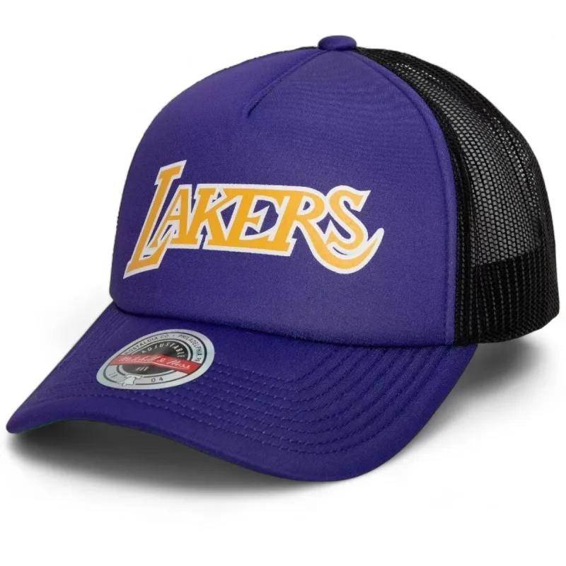 Men's Mitchell & Ness NBA Jersey Hook Trucker Hwc Lakers sold by Zulily