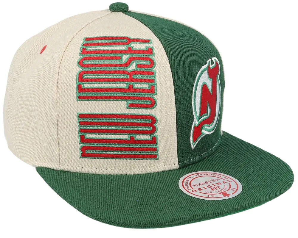 Men's Mitchell & Ness Nhl Pop Panel Snapback Devils sold by Zulily