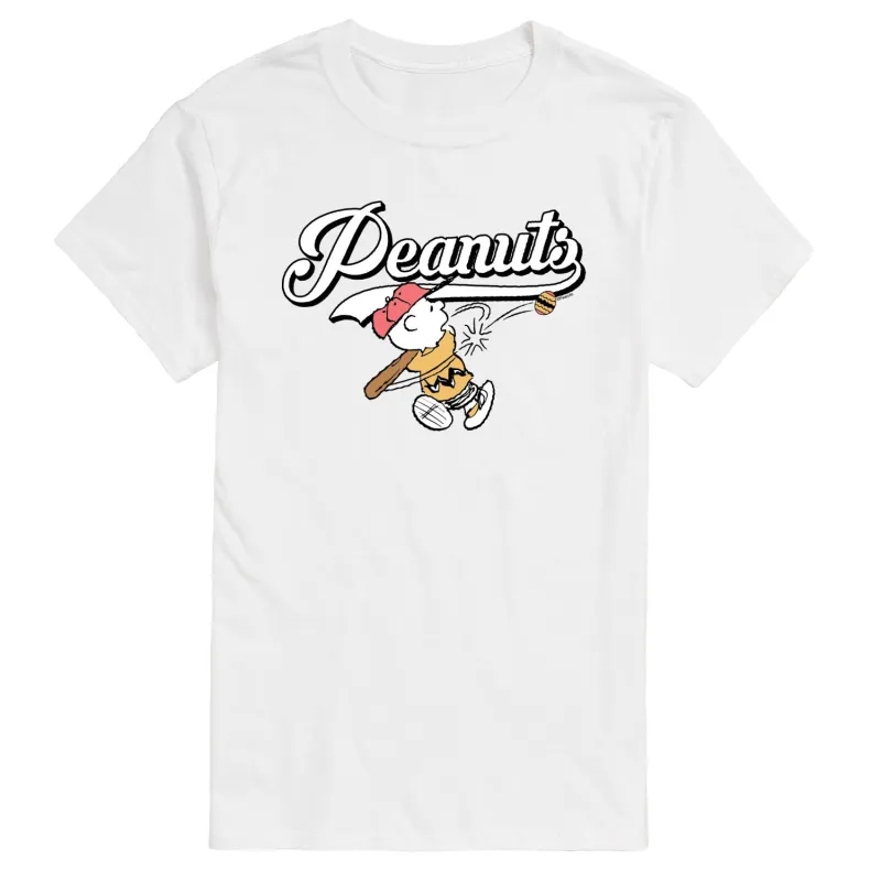 Peanuts - Easter Egg Baseball - Men's Short Sleeve Graphic T-Shirt sold by Zulily