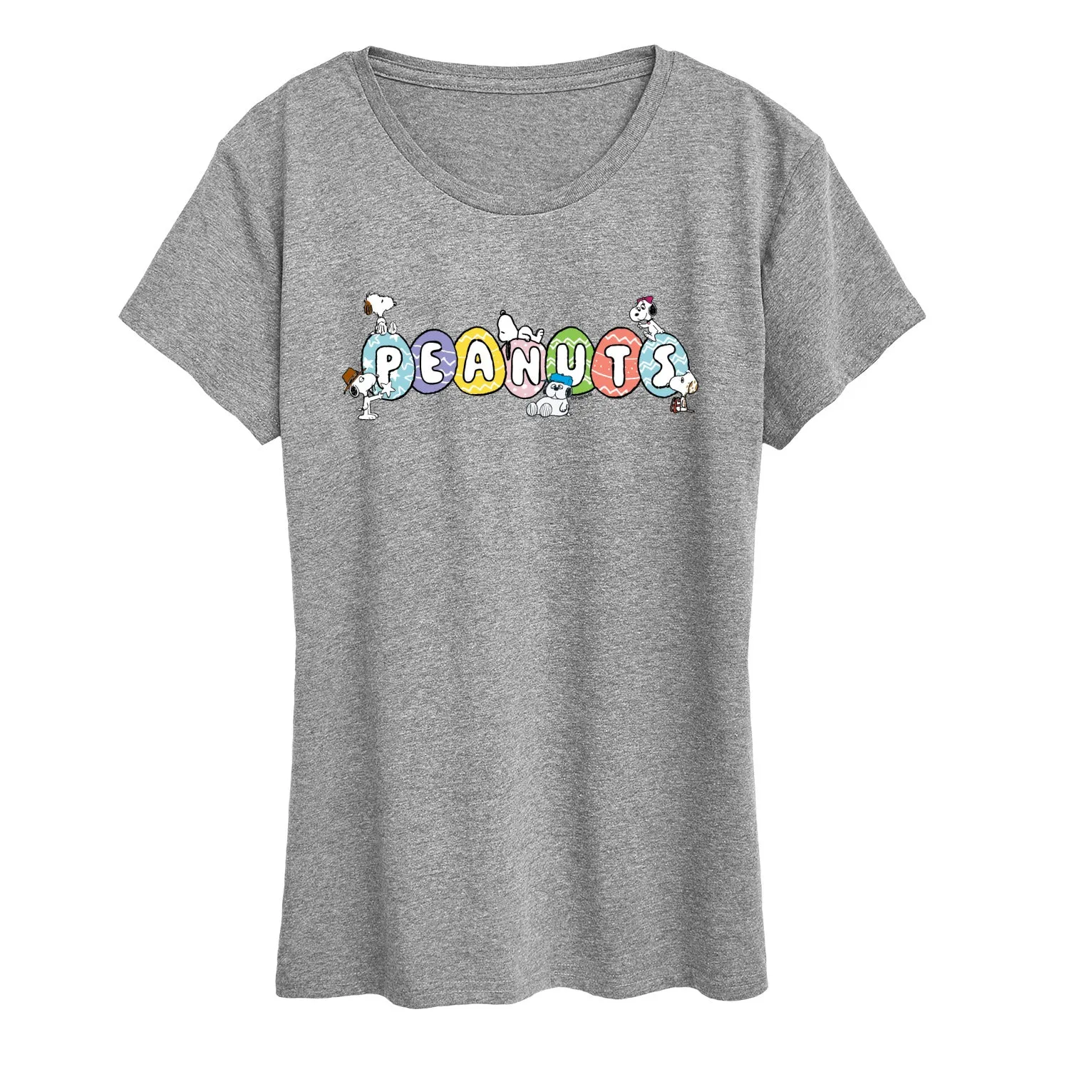 Peanuts - Snoopy Eggs - Women's Short Sleeve Graphic T-Shirt sold by Zulily product image thumbnail 2