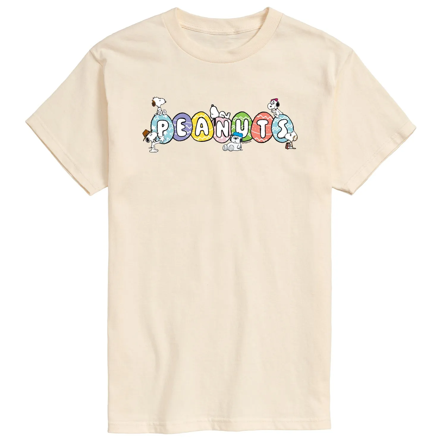 Peanuts - Snoopy Eggs - Men's Short Sleeve Graphic T-Shirt sold by Zulily product image thumbnail 2