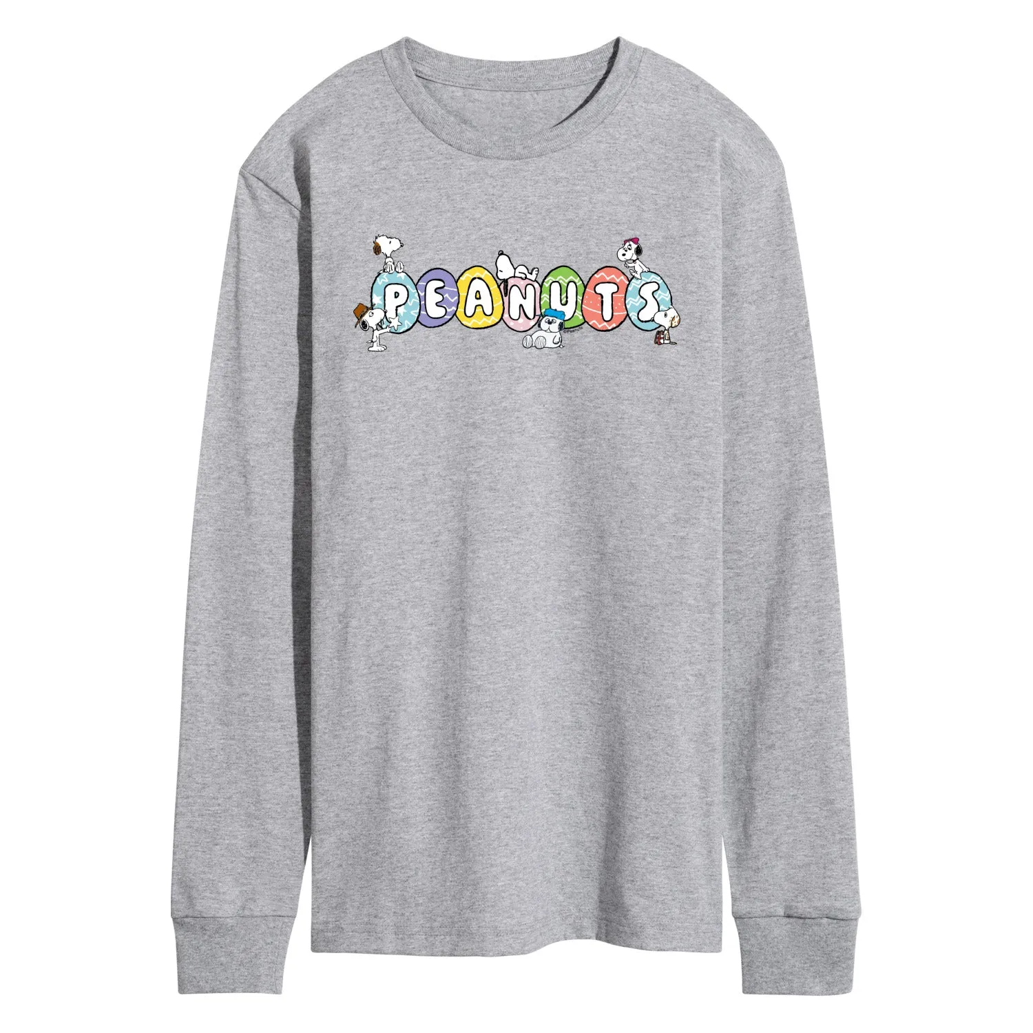 Peanuts - Snoopy Eggs - Men's Long Sleeve Graphic T-Shirt sold by Zulily