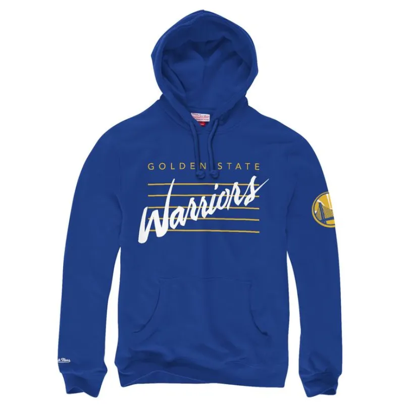 Men's Mitchell & Ness NBA Golden State Warriors Pullover Hoody sold by Zulily