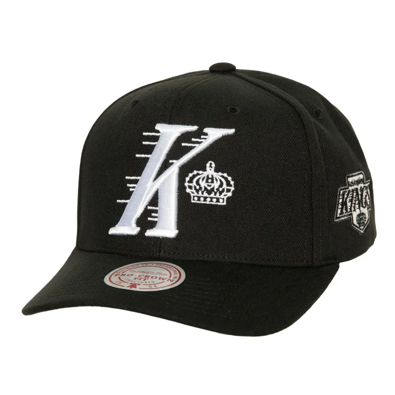Men's Mitchell & Ness Nhl Icon Grail Pro Snapback Vntg Kings - Black sold by Zulily
