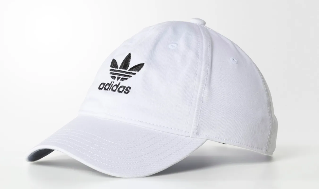 Men's adidas Originals White Pre-Curve Washed Adjustable sold by Zulily