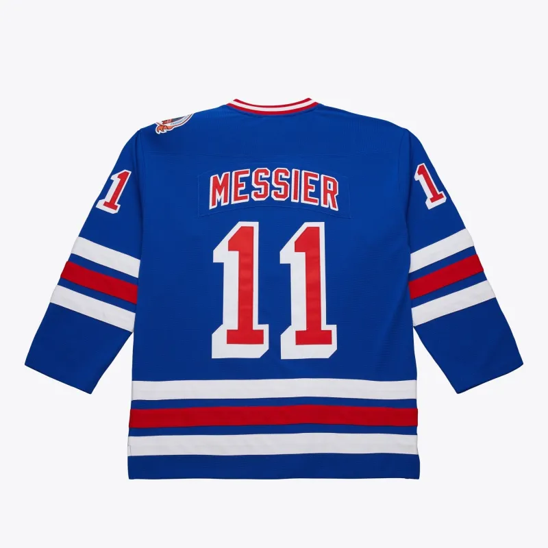 Men's Mitchell & Ness Nhl Dark Jersey Rangers 1993 Mark Messier sold by Zulily