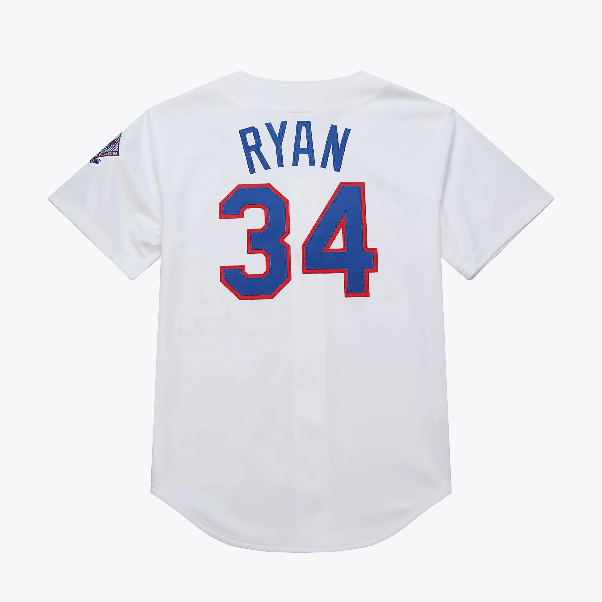 Men's Mitchell & Ness MLB White Jersey Rangers 1993 Nolan Ryan sold by Zulily product image thumbnail 2