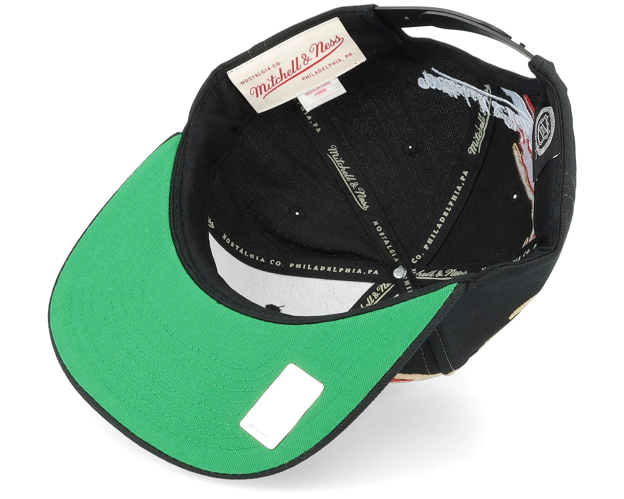 Men's Mitchell & Ness Nhl Vintage Paintbrush Snapback Senators - Black sold by Zulily product image thumbnail 5