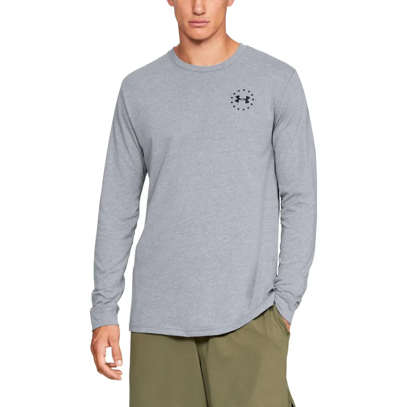 Men's Under Armour Freedom Flag Long Sleeve Tee made by Under Armour