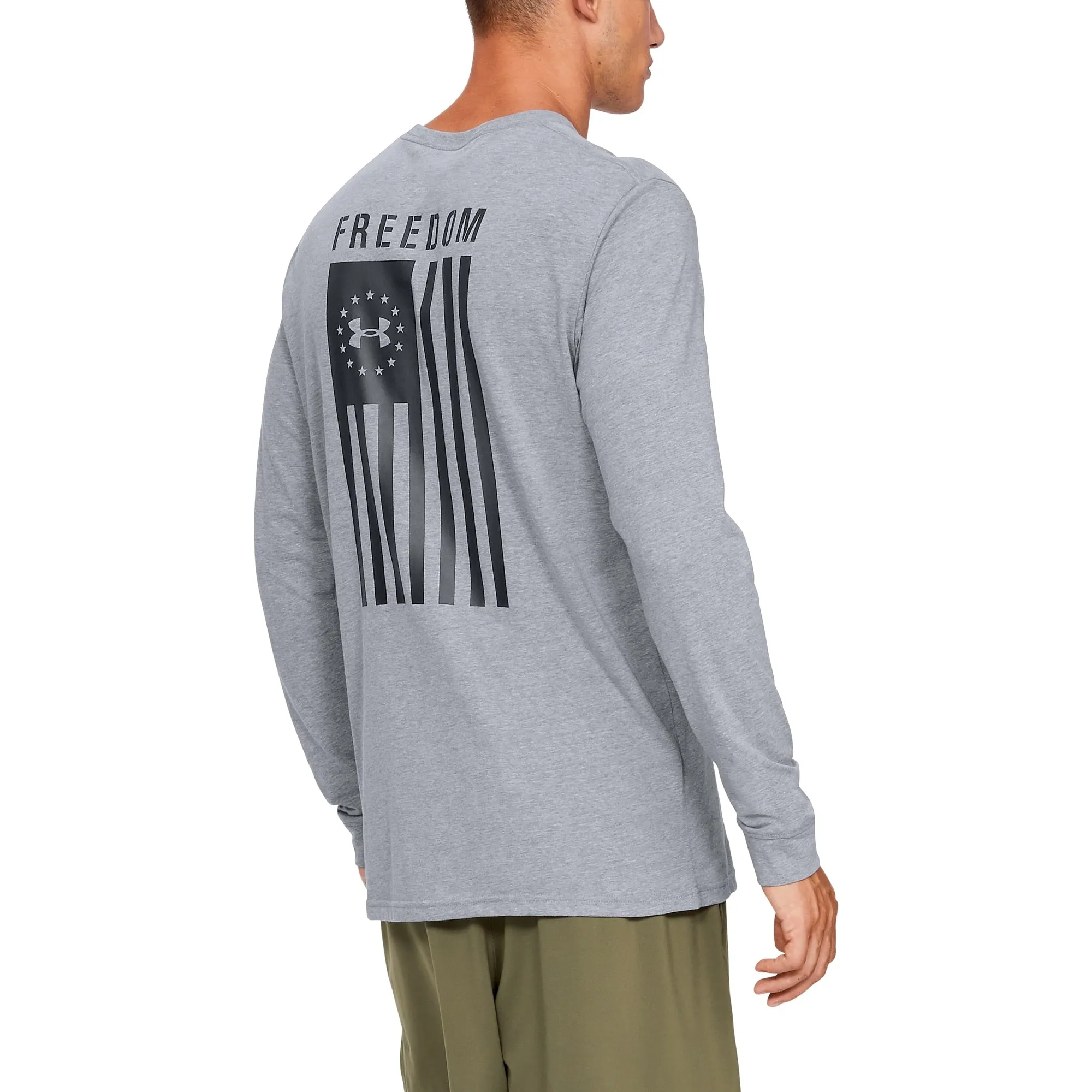 Men's Under Armour Freedom Flag Long Sleeve Tee sold by Zulily product image thumbnail 2