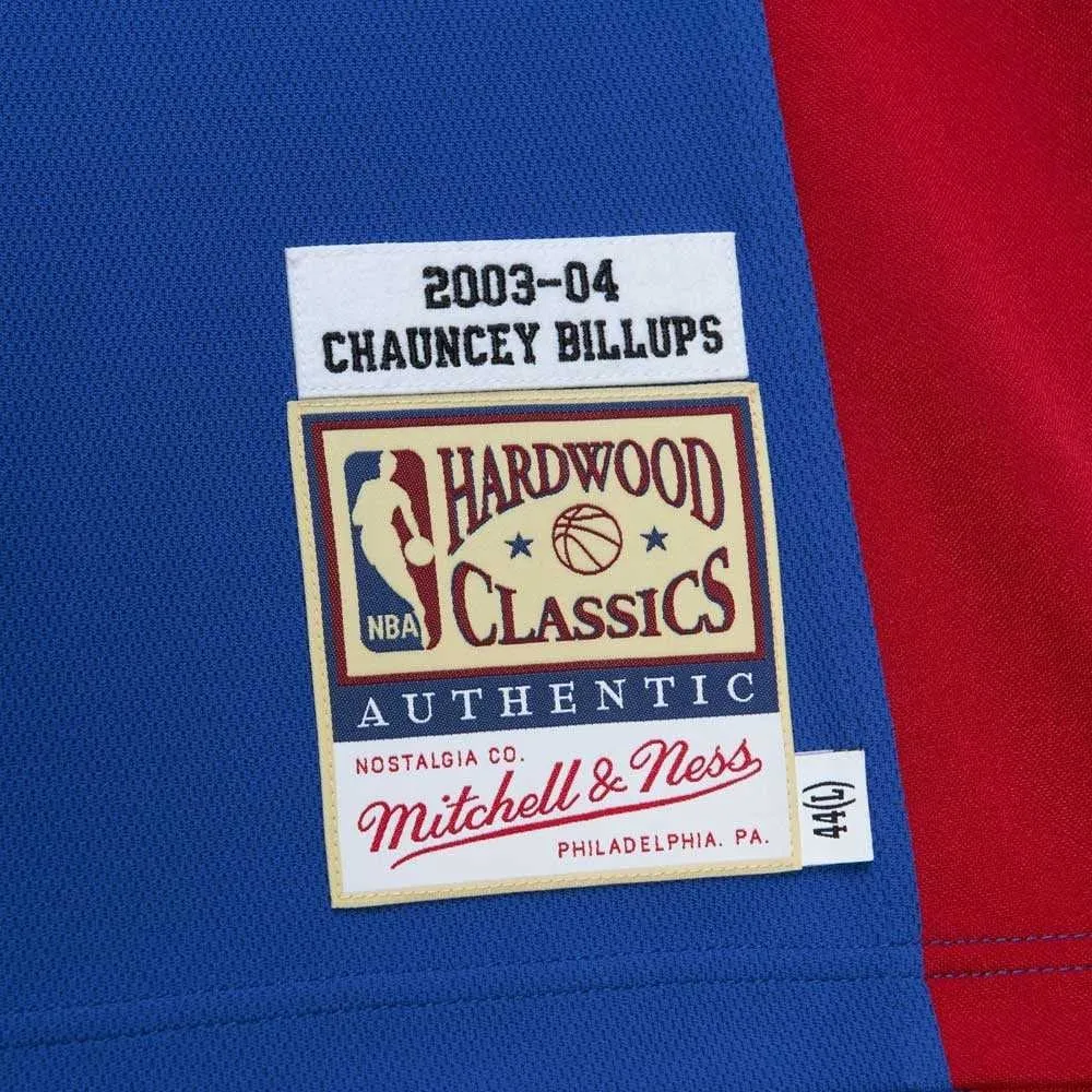Men's Mitchell & Ness Dark Finals Jersey Pistons 2003 Chauncey Billups sold by Zulily product image thumbnail 5