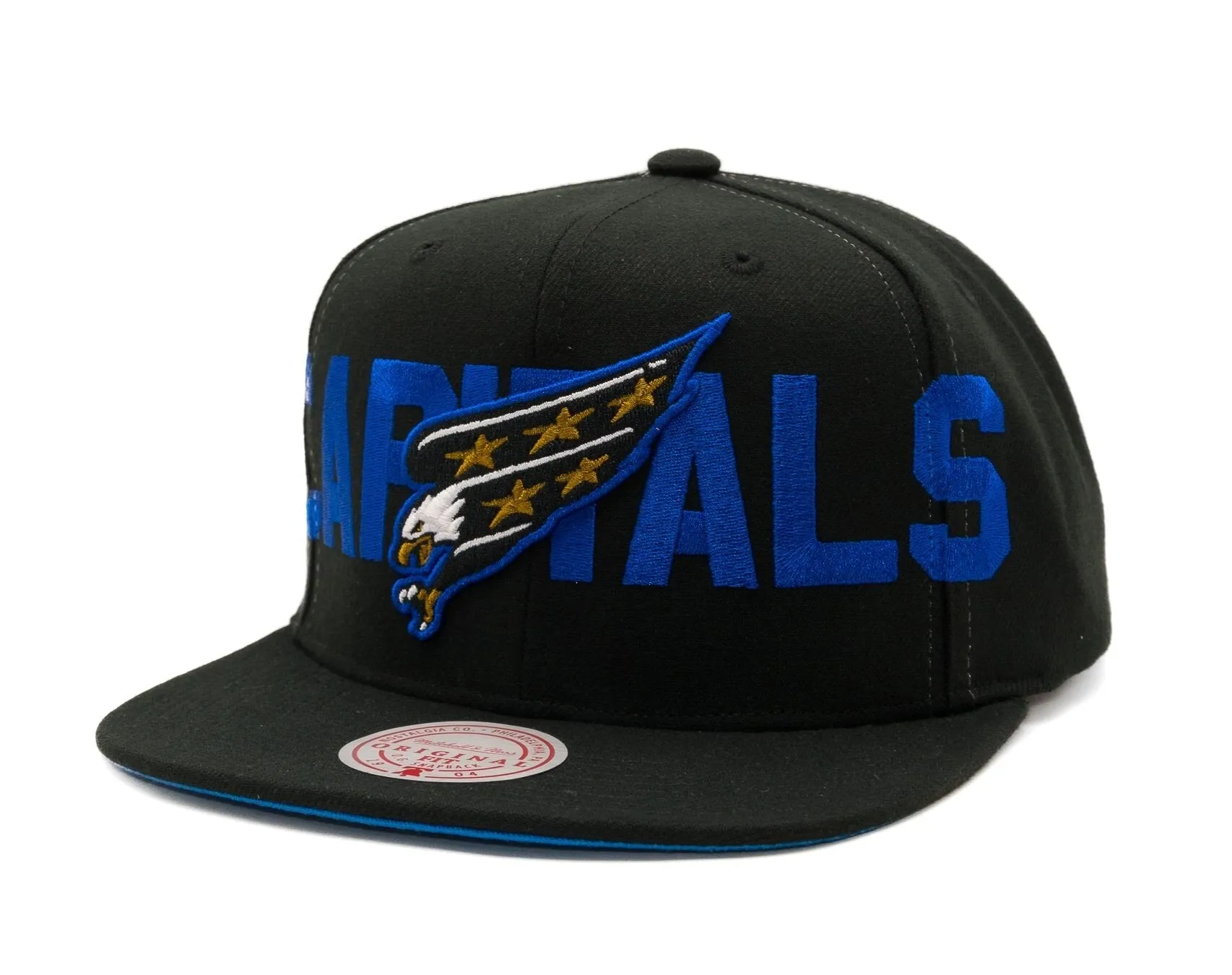Men's Mitchell & Ness Nhl Full Frontal Snapback Vntg Capitals - Black sold by Zulily