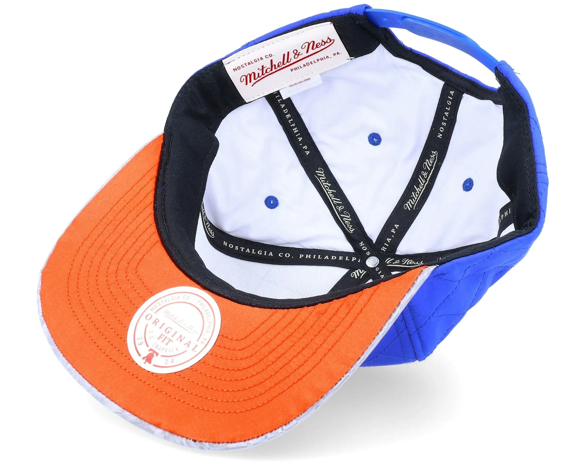 Men's Mitchell & Ness NBA Diamond Base Snapback Hwc Knicks - Blue sold by Zulily product image thumbnail 4