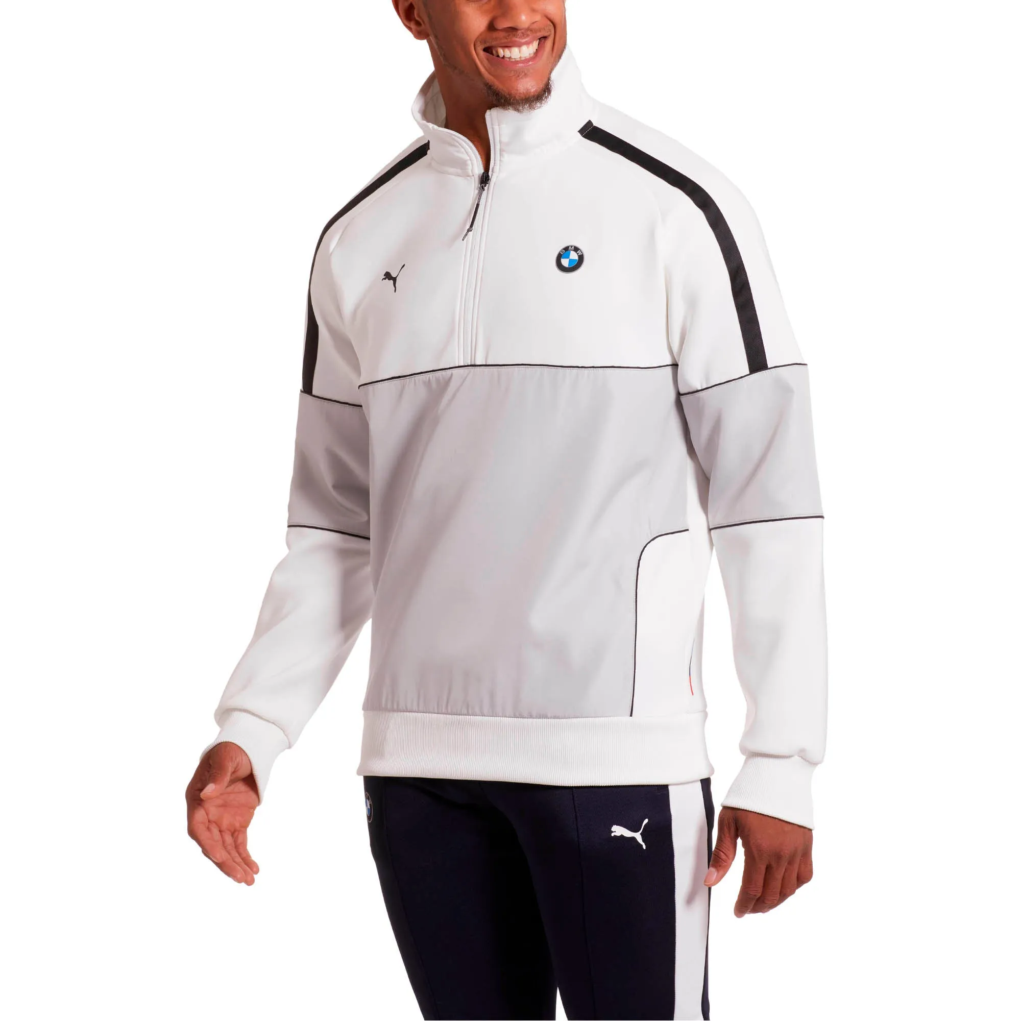 Men's Puma Bmw Motorsport Life 1/2 Zip Sweat sold by Zulily