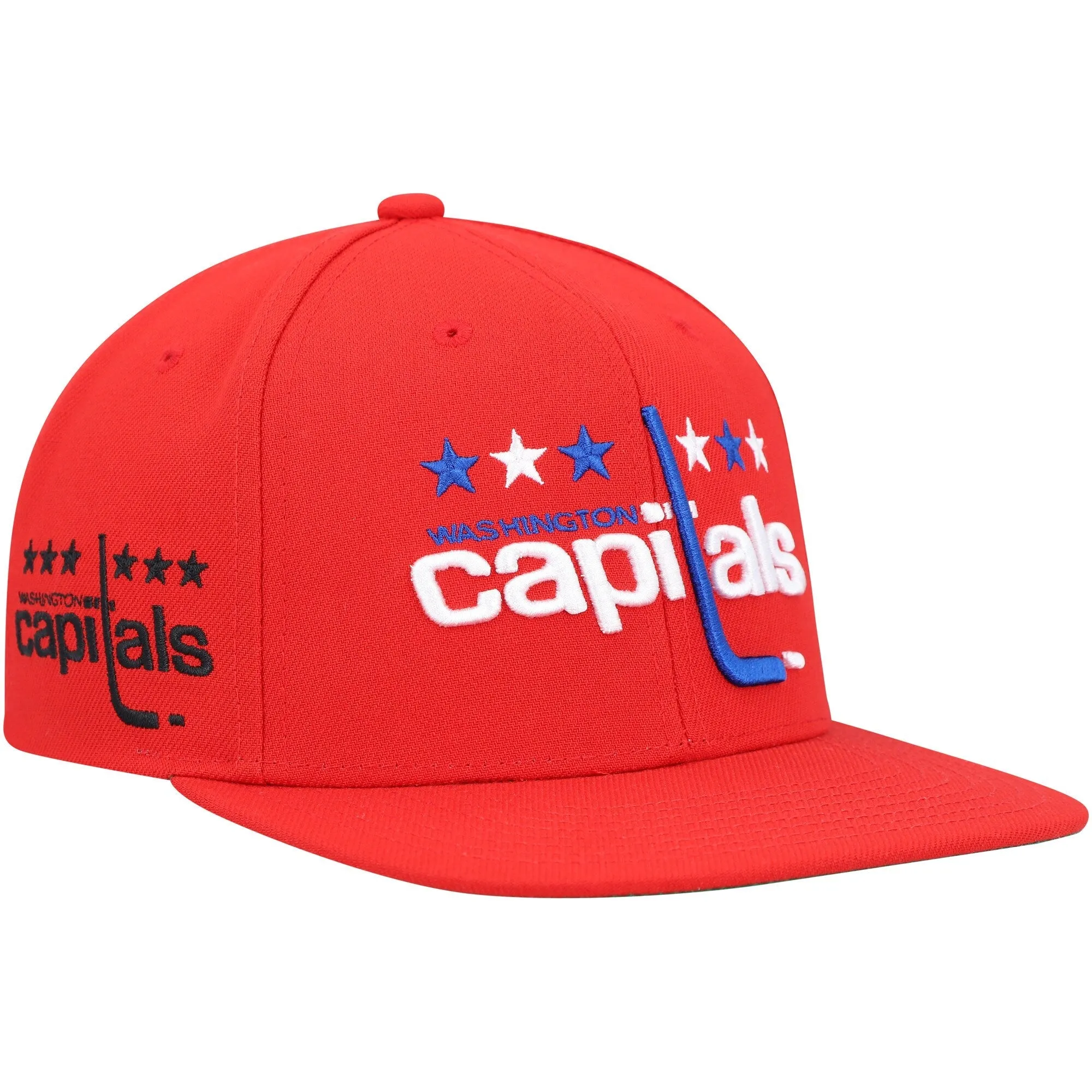 Men's Mitchell & Ness Nhl Alternate Flip Snapback Capitals sold by Zulily
