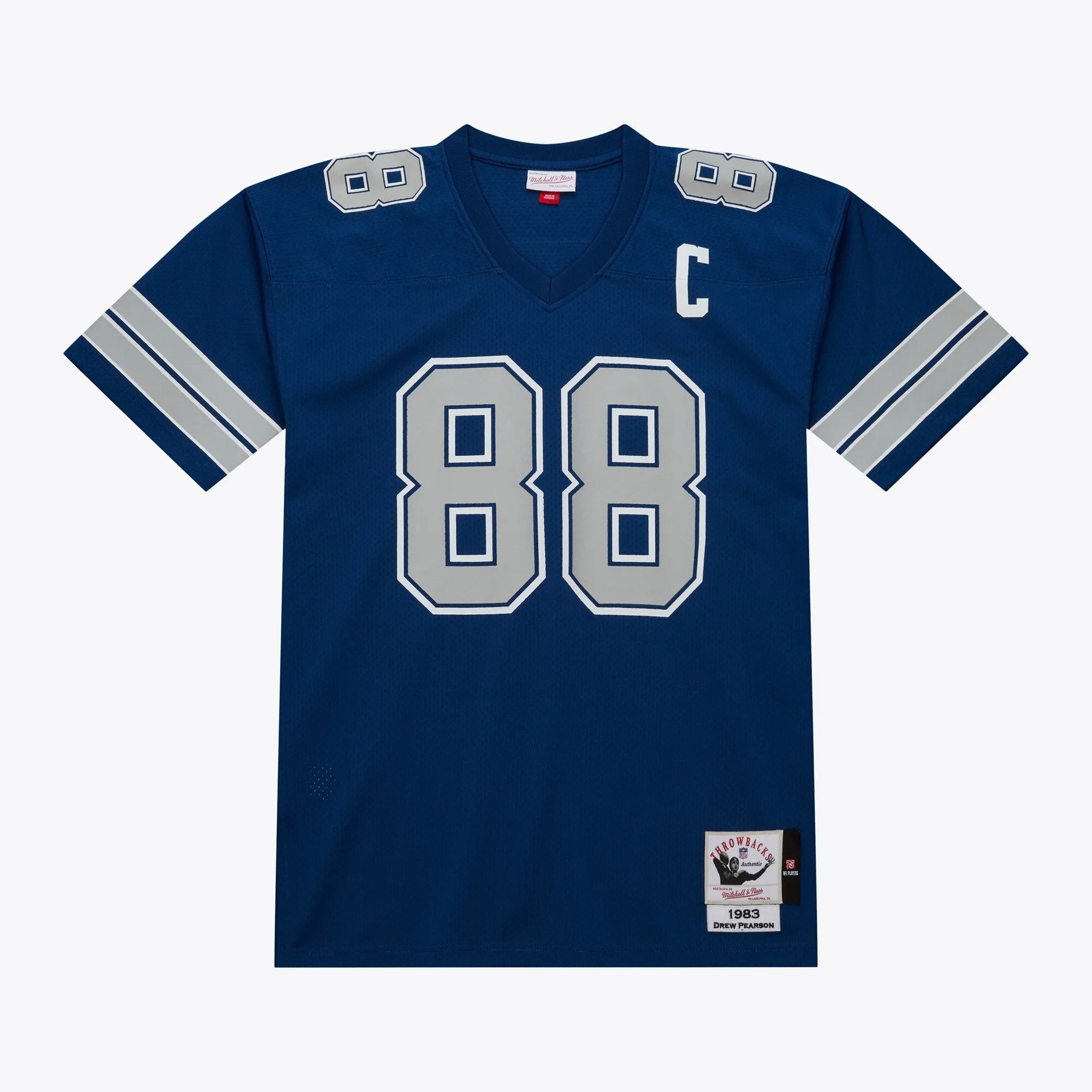 Men's Mitchell & Ness NFL Dark Jersey Cowboys 1983 Drew Pearson sold by Zulily