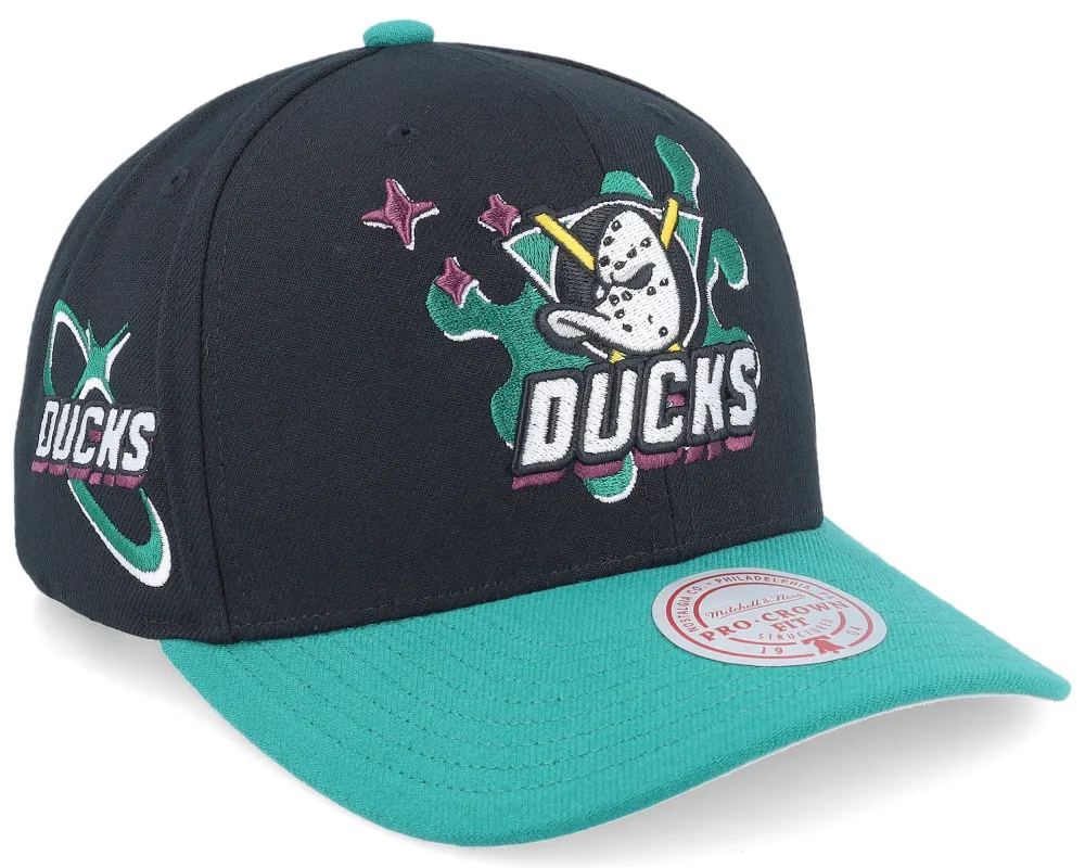Men's Mitchell & Ness Nhl Groove Drip Pro Snapback Vntg Ducks sold by Zulily