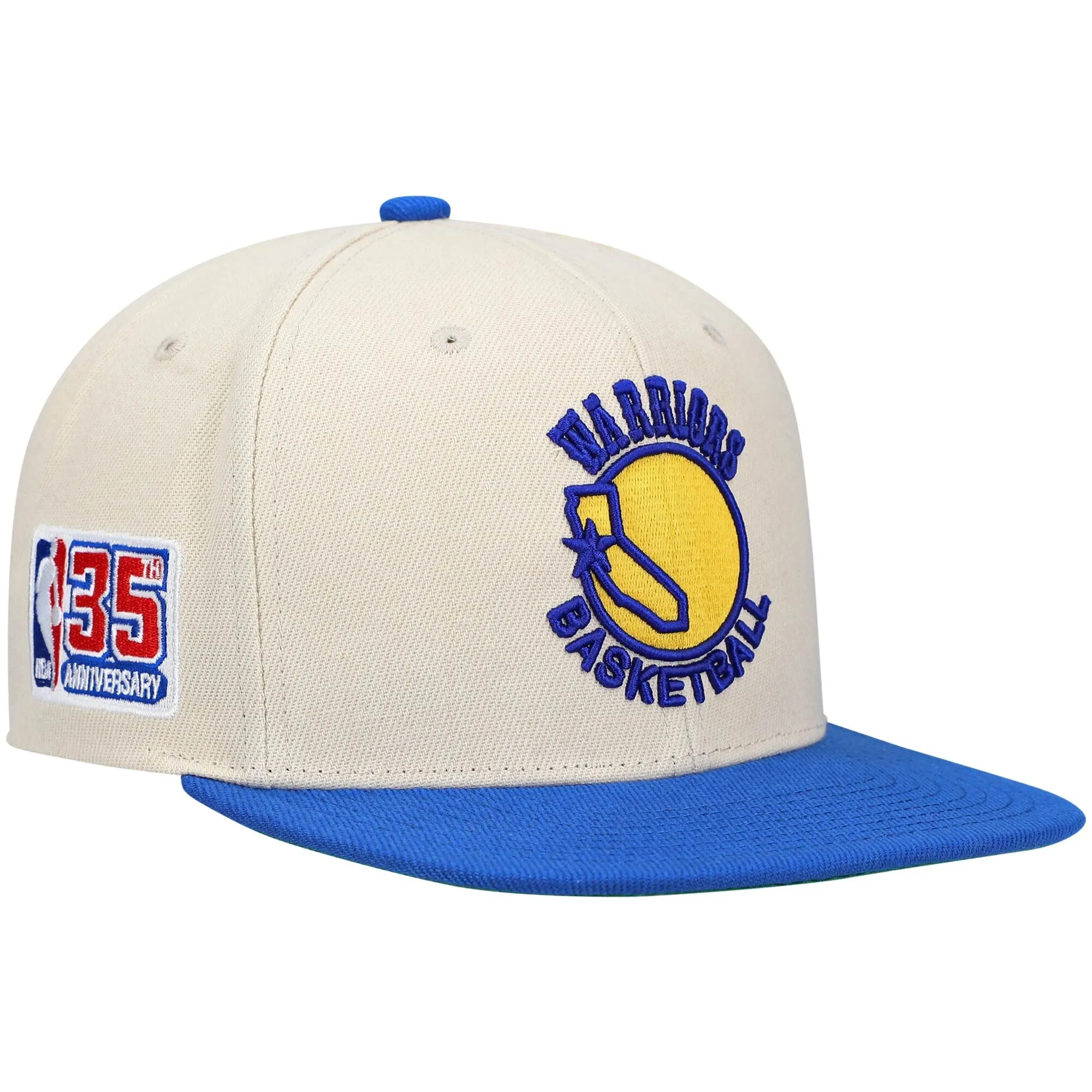 Men's Mitchell & Ness NBA 35Th Side Snapback Hwc Warriors sold by Zulily product image thumbnail 3