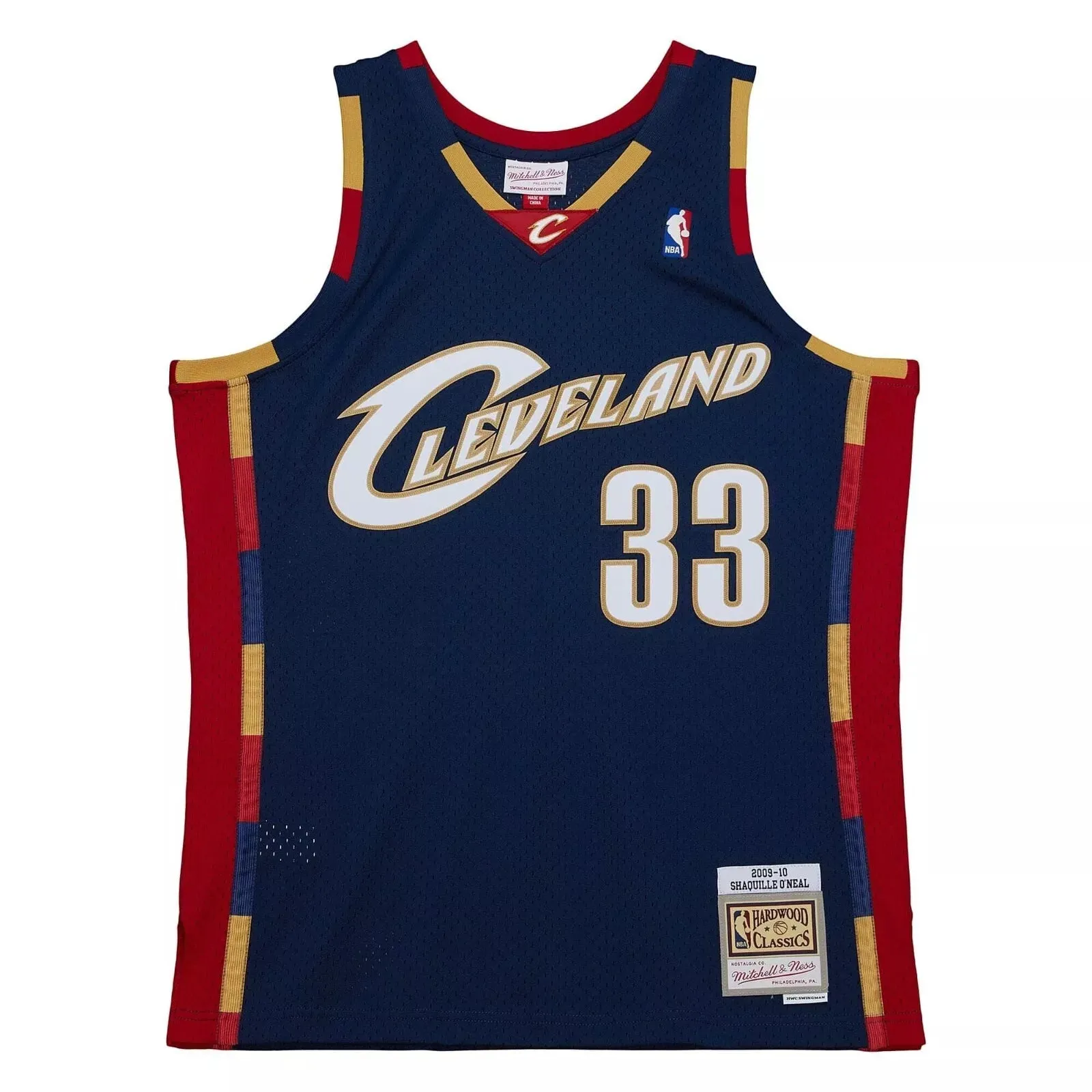 Men's Mitchell & Ness NBA Alternate Jersey Cavaliers 2009 Shaquille O'Neal sold by Zulily