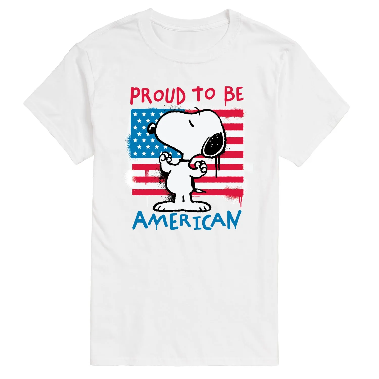 Peanuts - Snoopy Street USA - Men's Short Sleeve Graphic T-Shirt sold by Zulily
