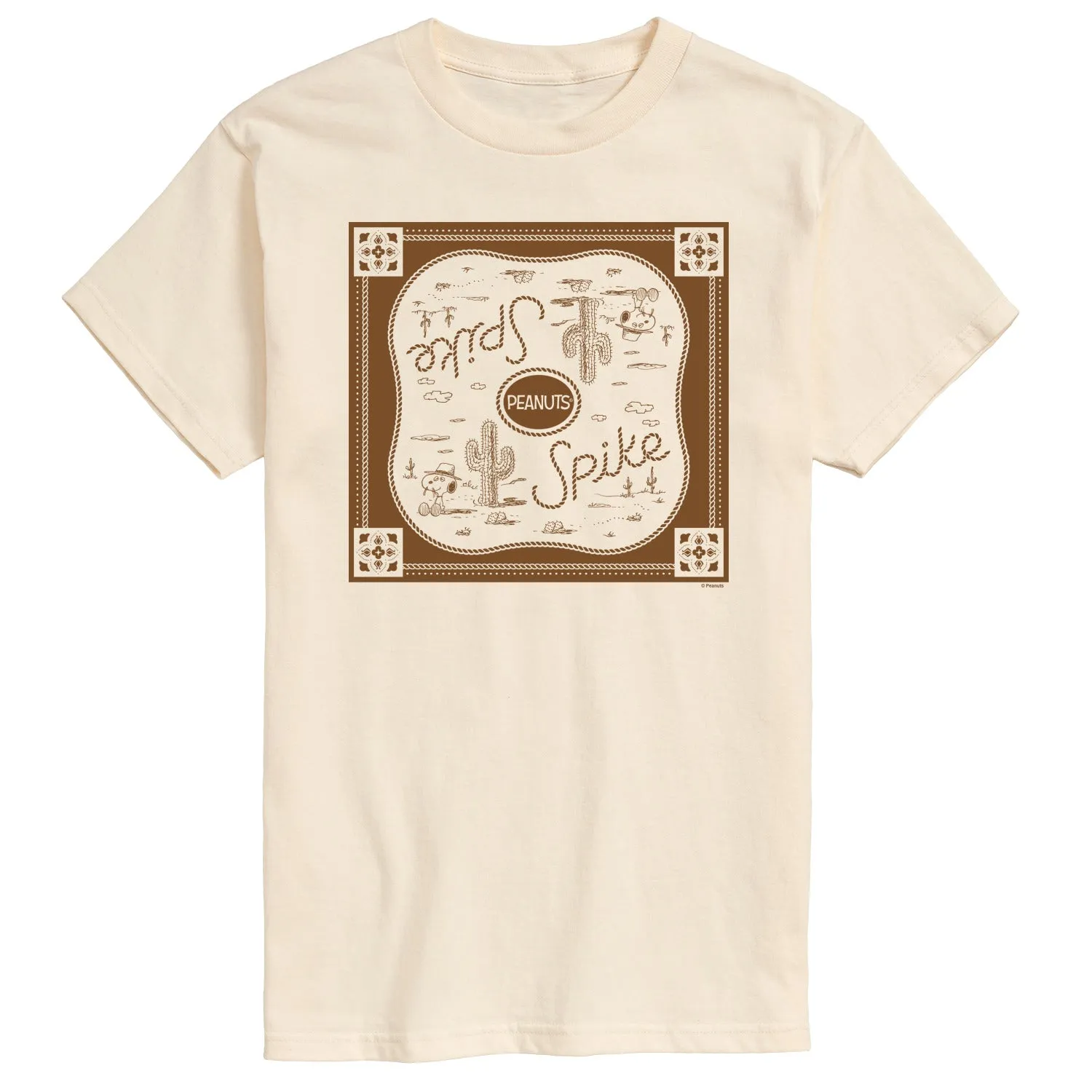 Peanuts - Spike Bandana - Men's Short Sleeve Graphic T-Shirt sold by Zulily product image thumbnail 2