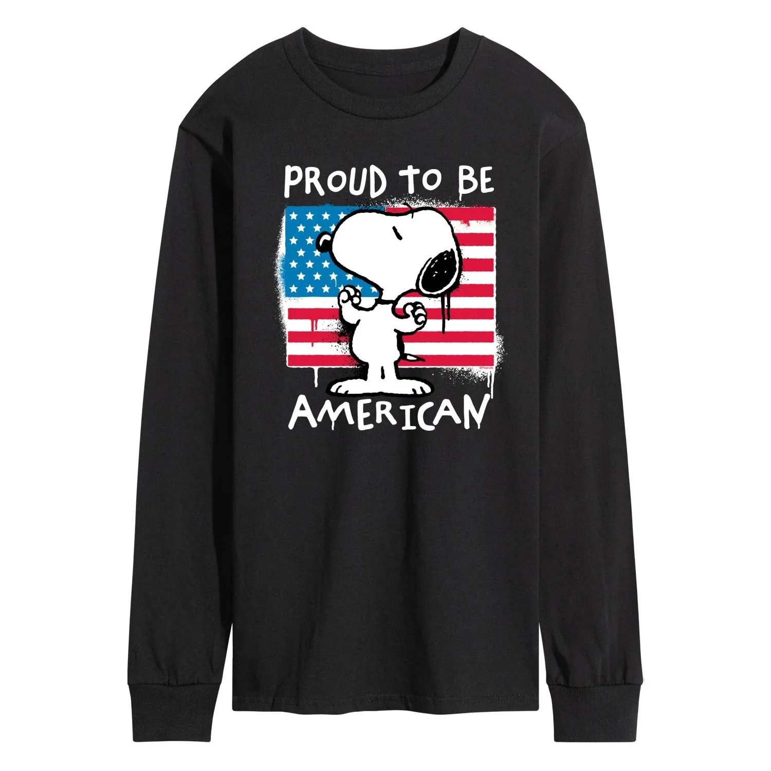 Peanuts - Snoopy Street USA - Men's Long Sleeve Graphic T-Shirt sold by Zulily product image thumbnail 5