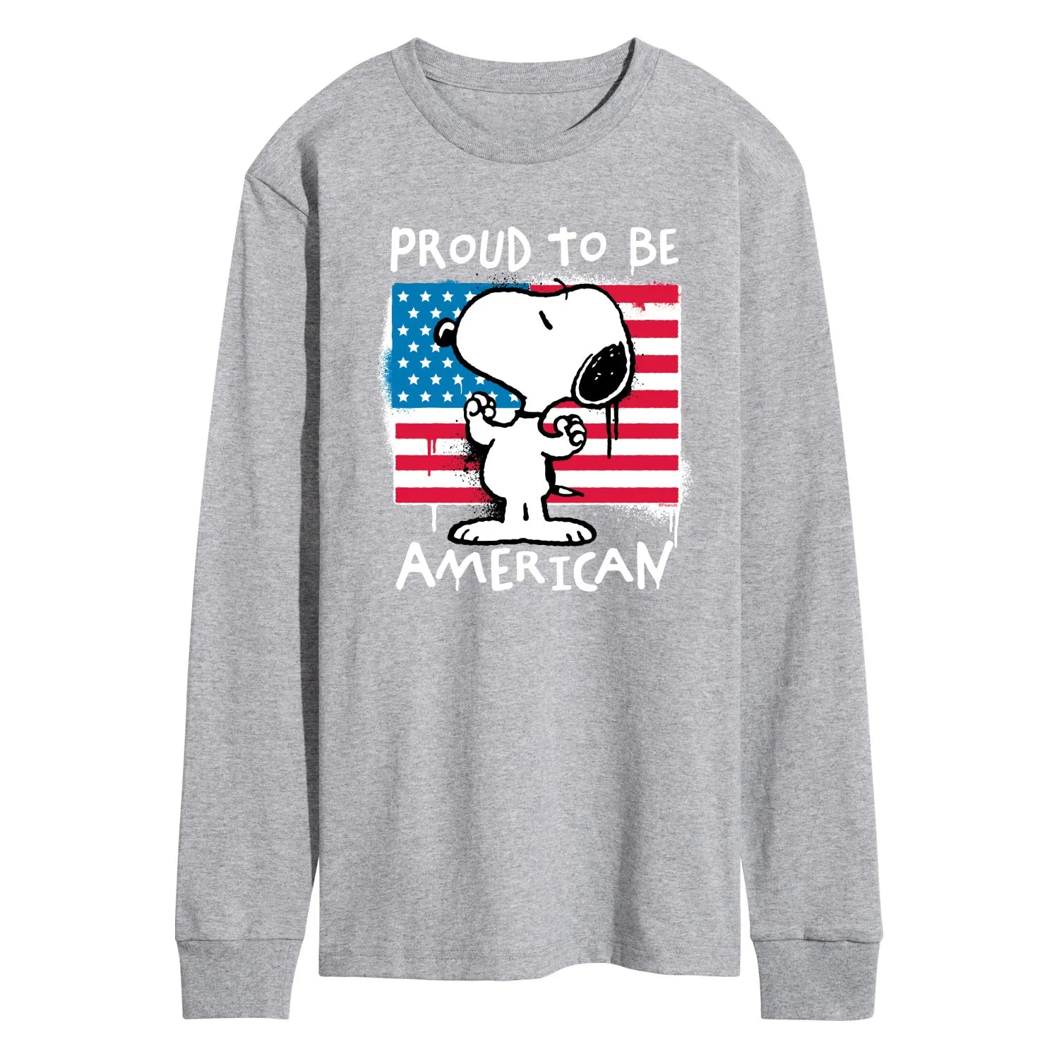 Peanuts - Snoopy Street USA - Men's Long Sleeve Graphic T-Shirt sold by Zulily product image thumbnail 4