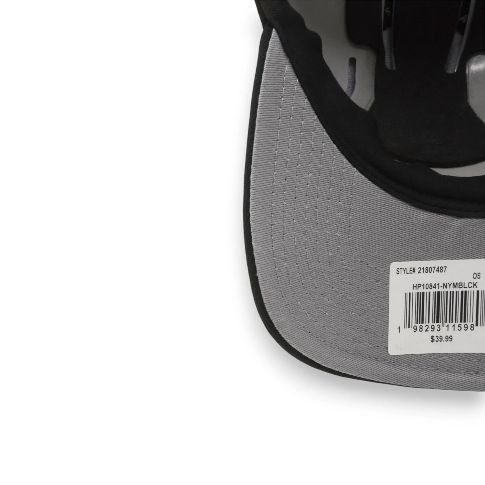 Men's Mitchell & Ness MLB Raised Up Pro Pinch Snapback Mets - Black sold by Zulily product image thumbnail 5