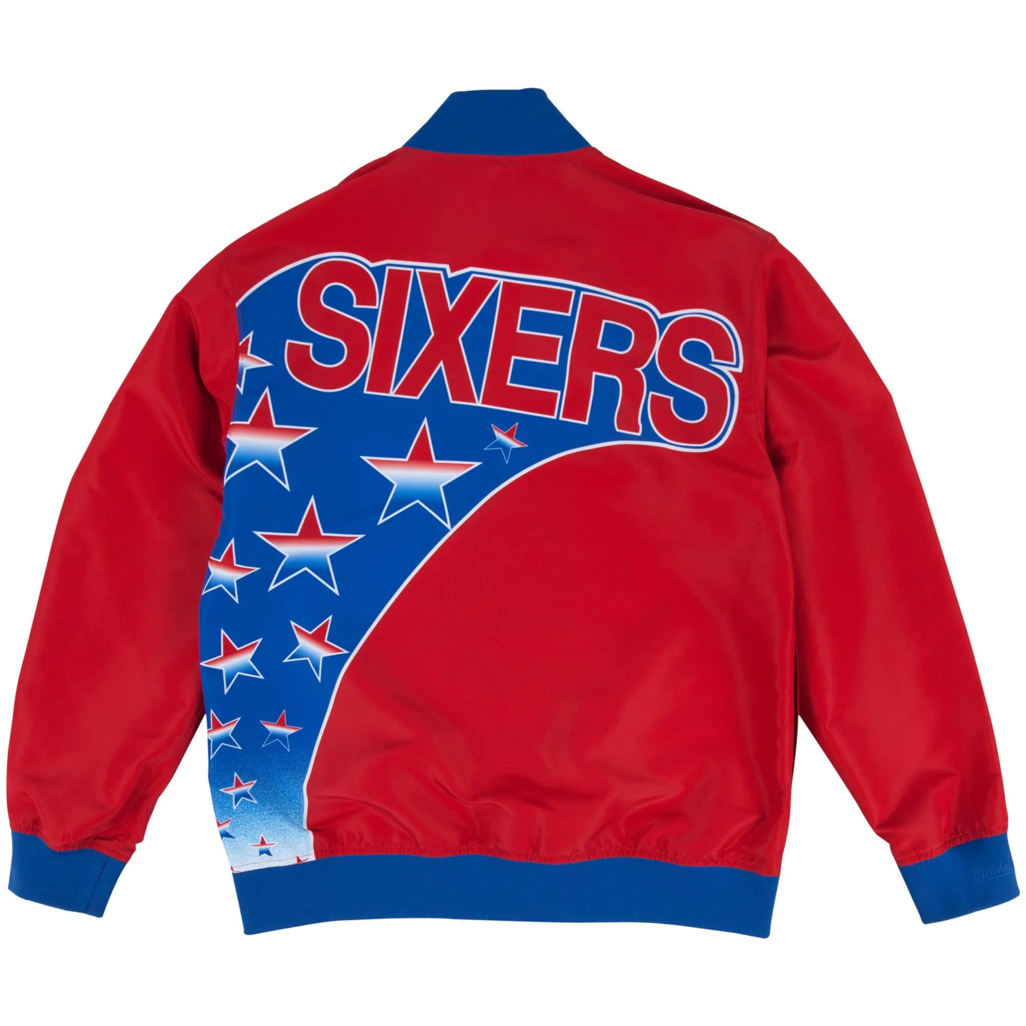 Mitchell & Ness NBA Authentic Warm Up Jacket Philadelphia 76Ers 93-94 sold by Zulily product image thumbnail 2