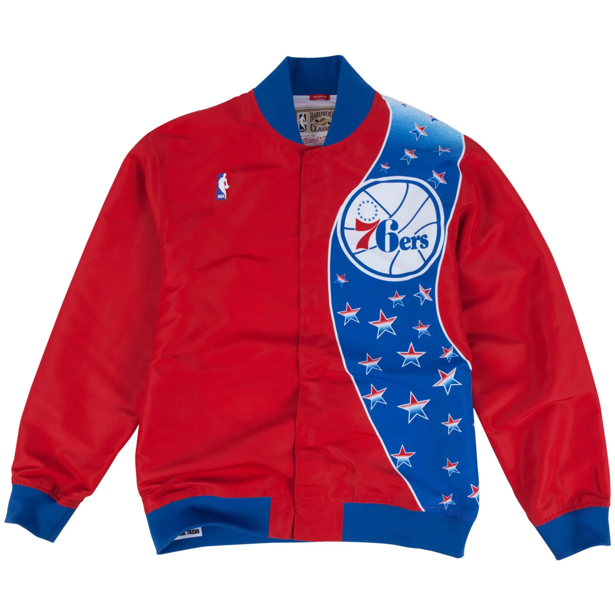 Mitchell & Ness NBA Authentic Warm Up Jacket Philadelphia 76Ers 93-94 sold by Zulily