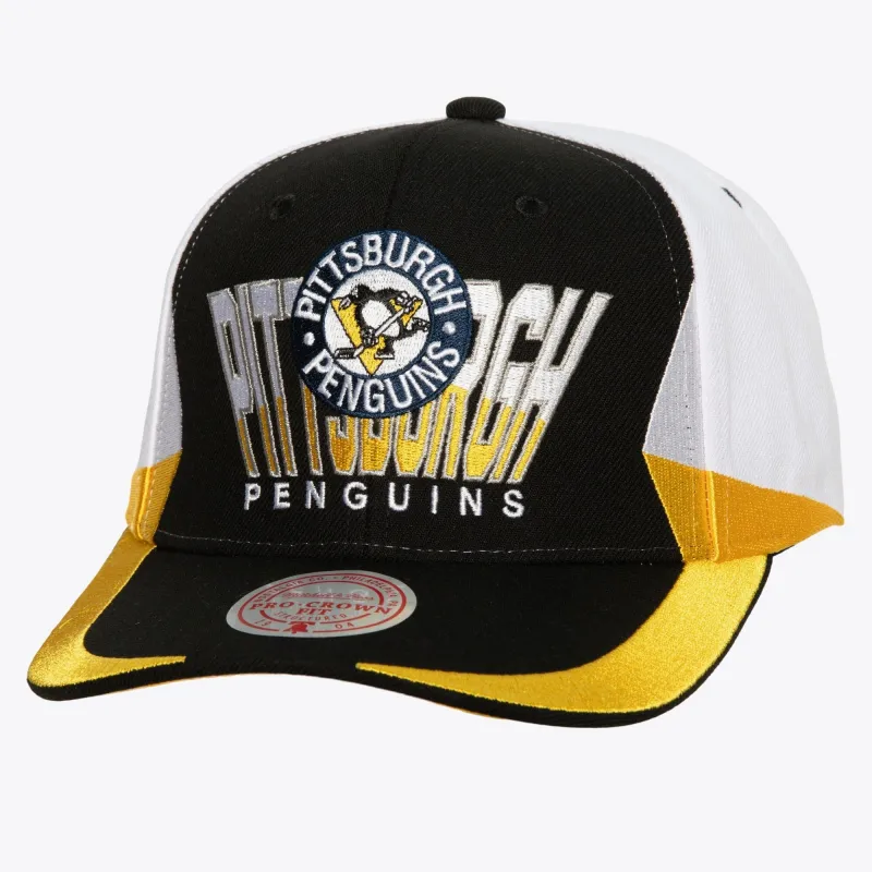 Men's Mitchell & Ness Nhl Retrodome Pro Snapback Vntg Penguins - Black sold by Zulily