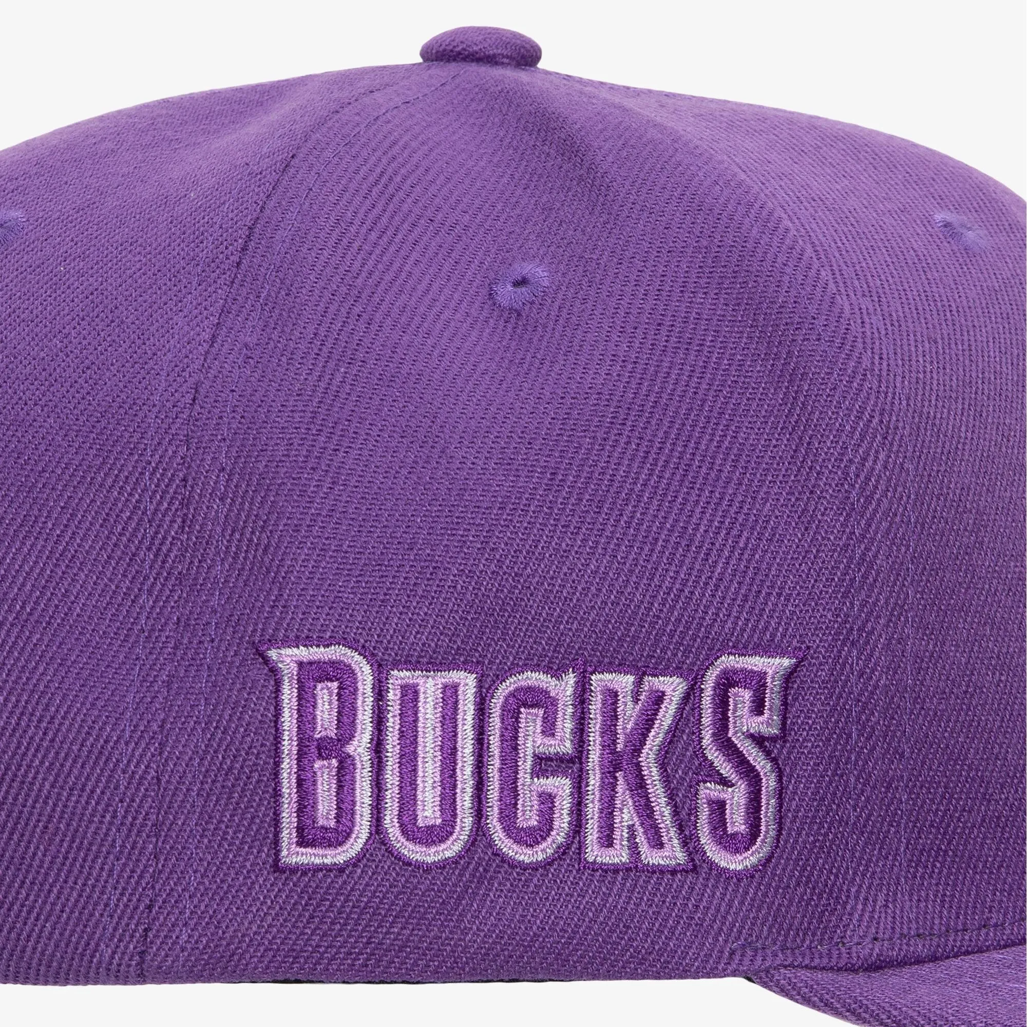 Men's Mitchell & Ness NBA Monochromatic Snapback Hwc Bucks - Purple sold by Zulily product image thumbnail 3