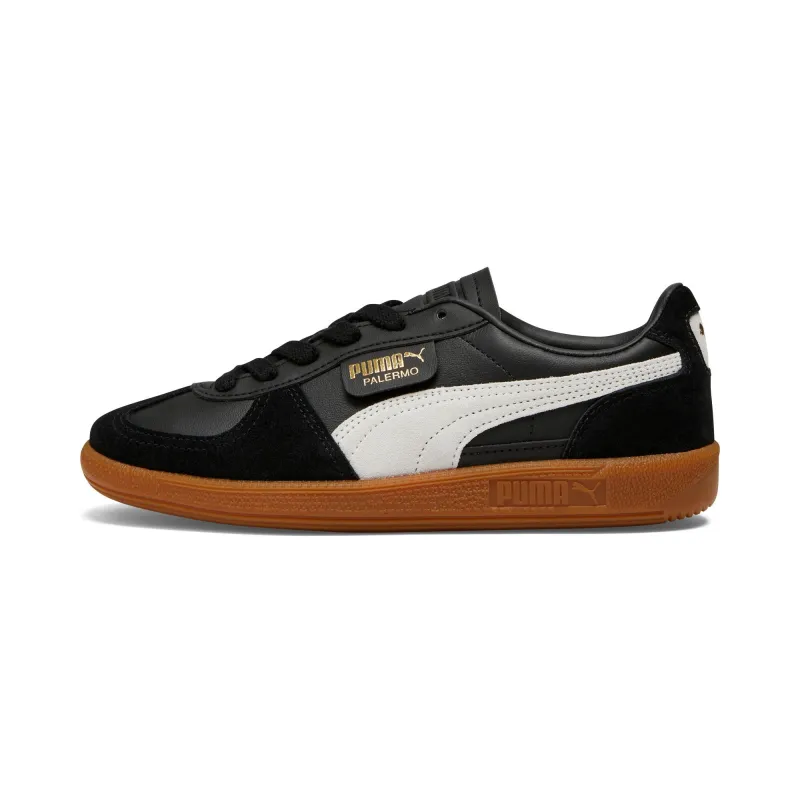 Women's Puma Palermo 'Black Feather Grey Gum' sold by Zulily