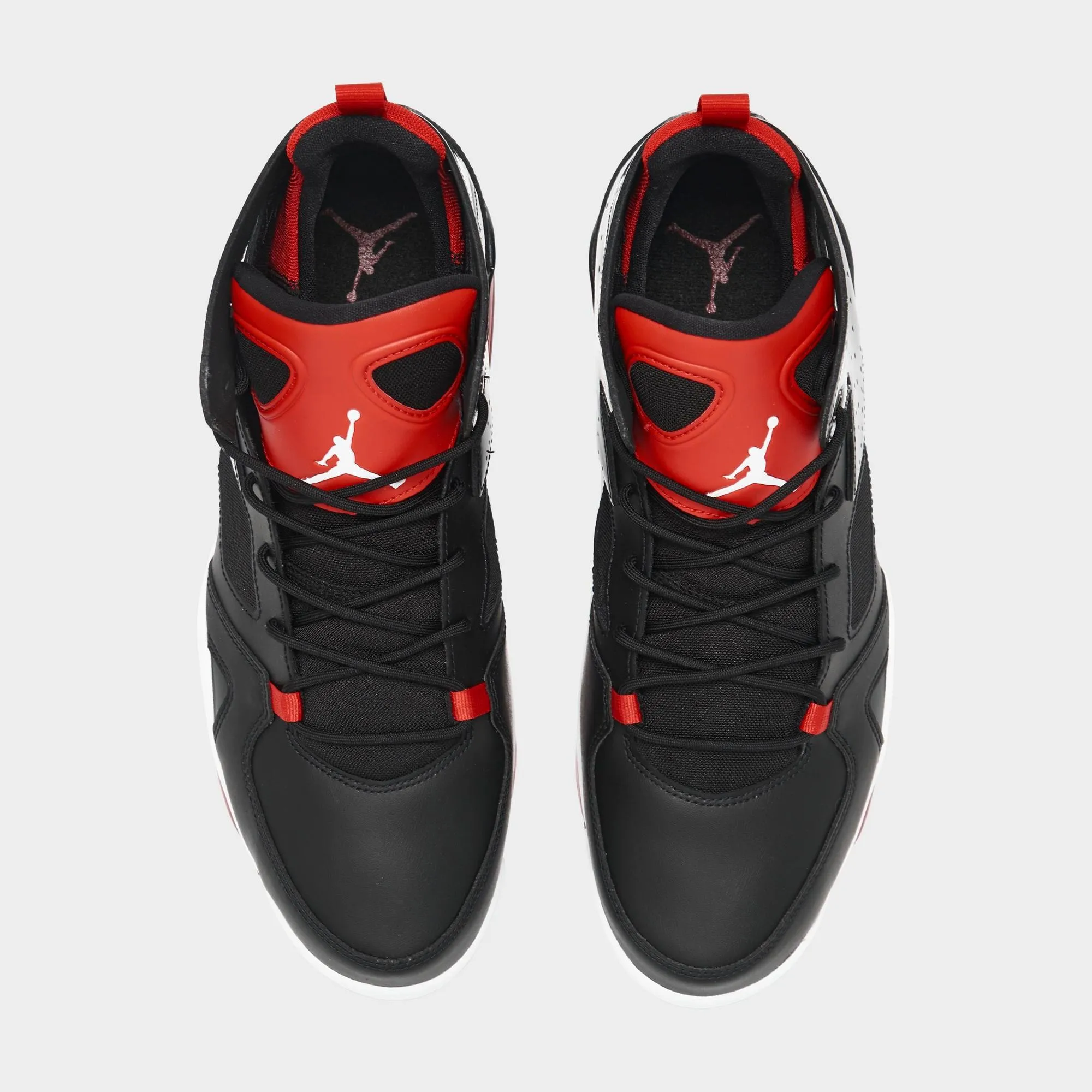 Men's Air Jordan Flight Club 91 'Black University Red' sold by Zulily product image thumbnail 3