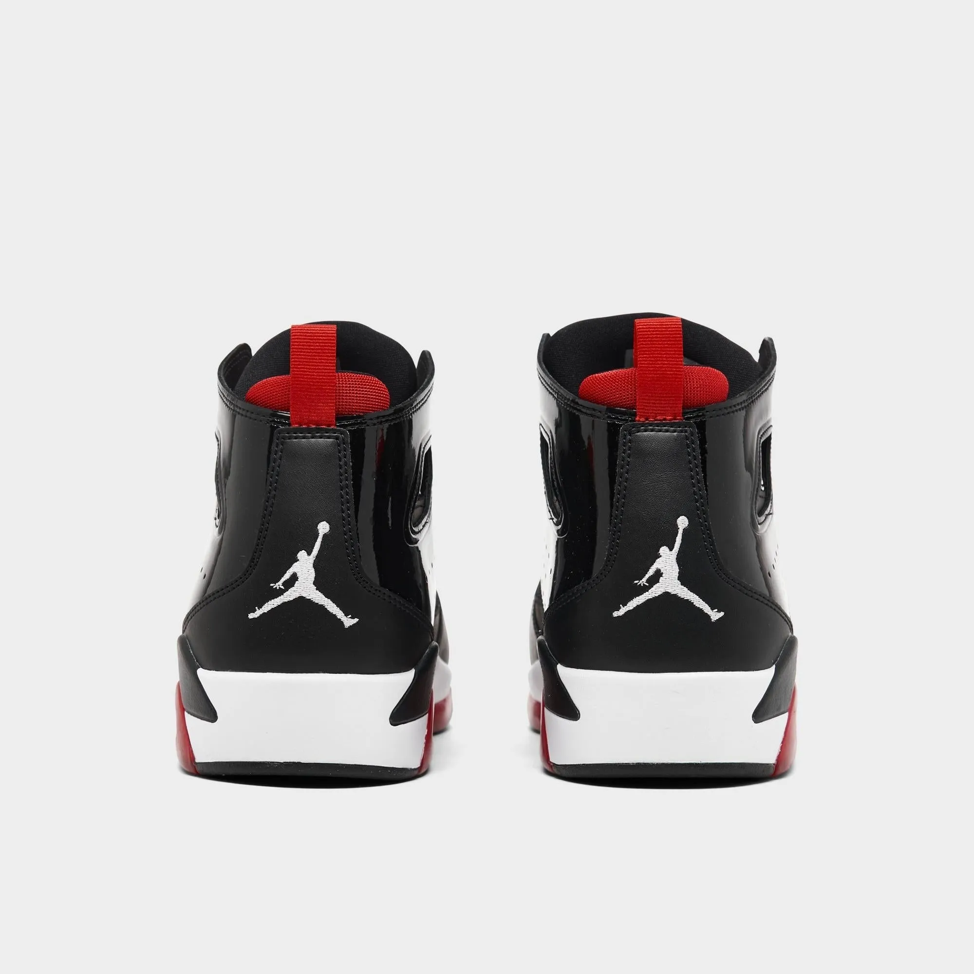 Men's Air Jordan Flight Club 91 'Black University Red' sold by Zulily product image thumbnail 4