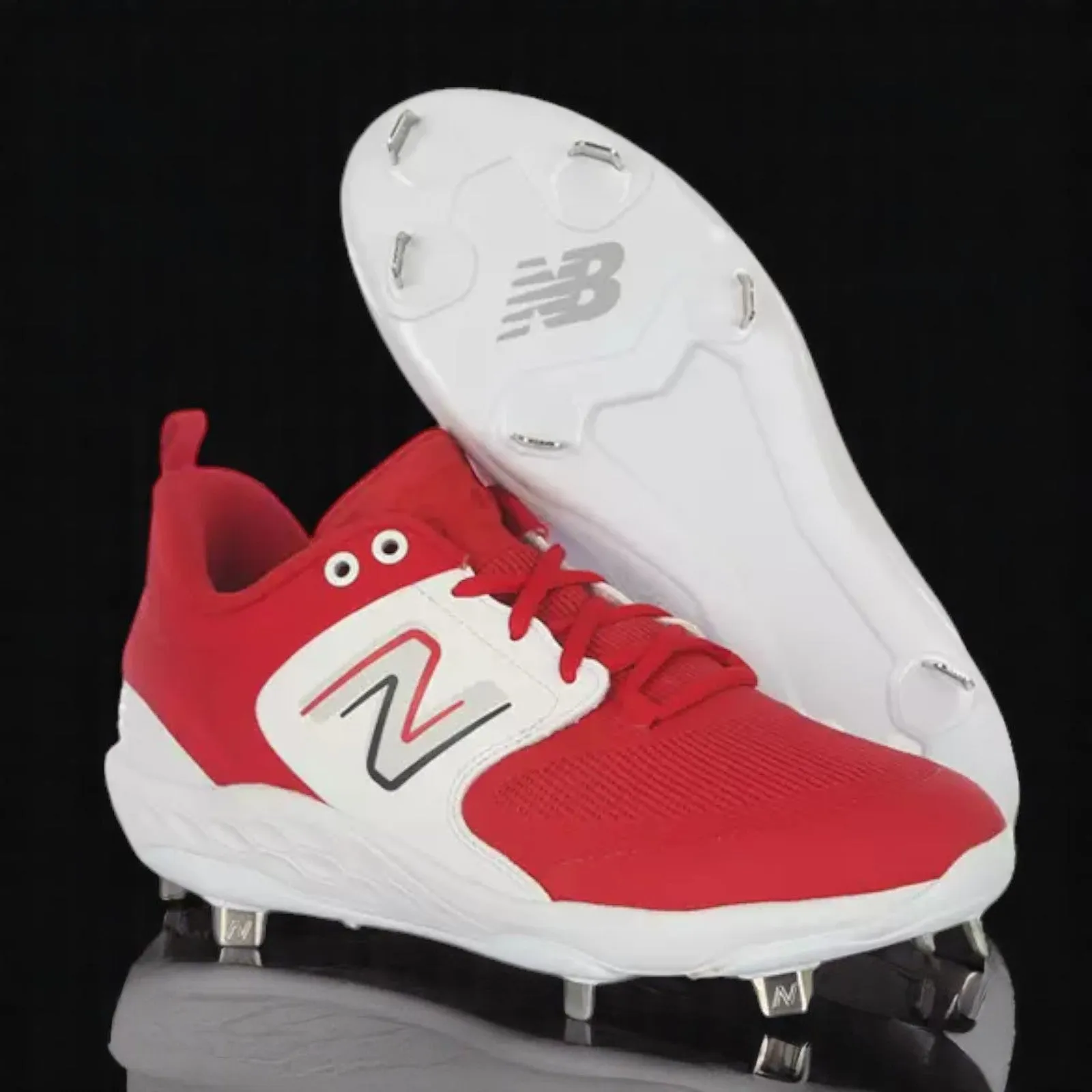 Men's New Balance Fresh Foam X 3000V6 Metal 'Red' sold by Zulily product image thumbnail 2
