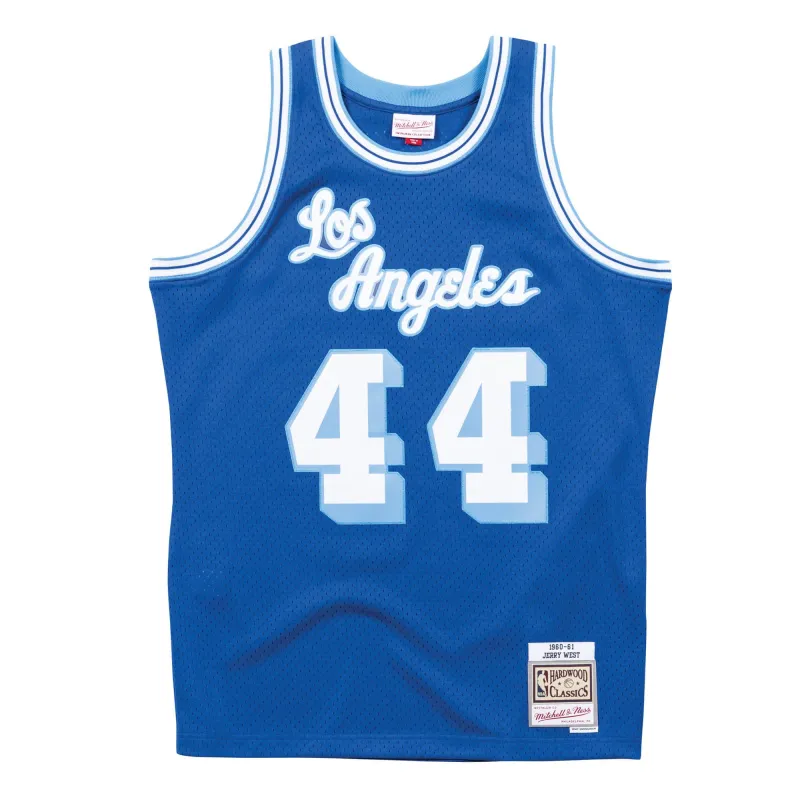 Men's Mitchell & Ness NBA Swingman Jersey 1960 Los Angeles Lakers Jerry West made by Mitchell & Ness