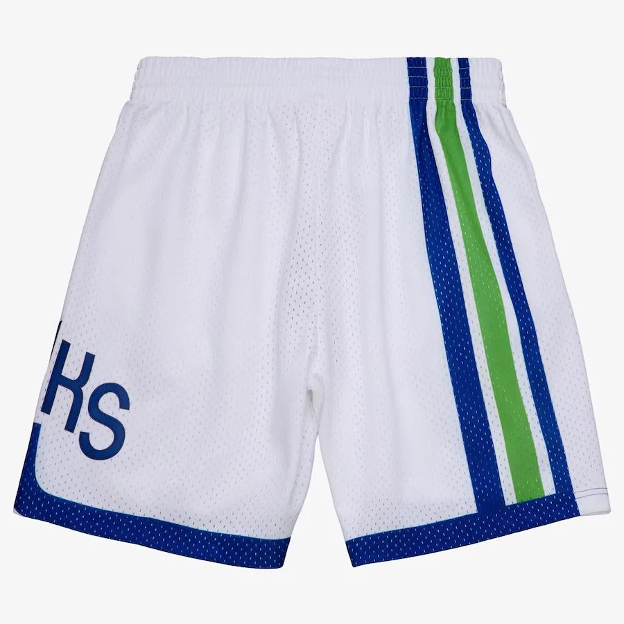 Men's Mitchell & Ness NBA White Shorts Hawks 1970 sold by Zulily product image thumbnail 2