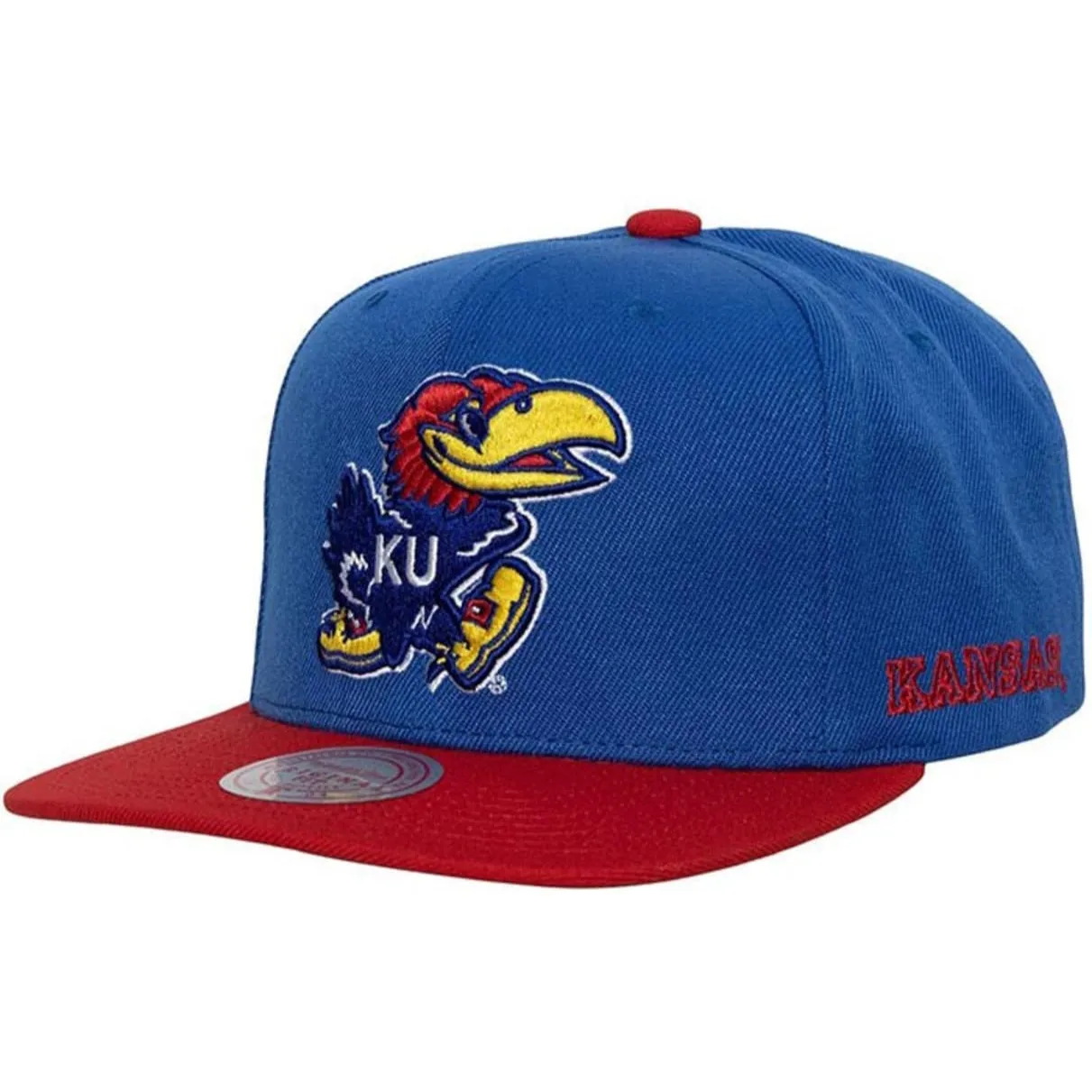 Men's Mitchell & Ness Ncaa Team Origins Snapback Kansas sold by Zulily