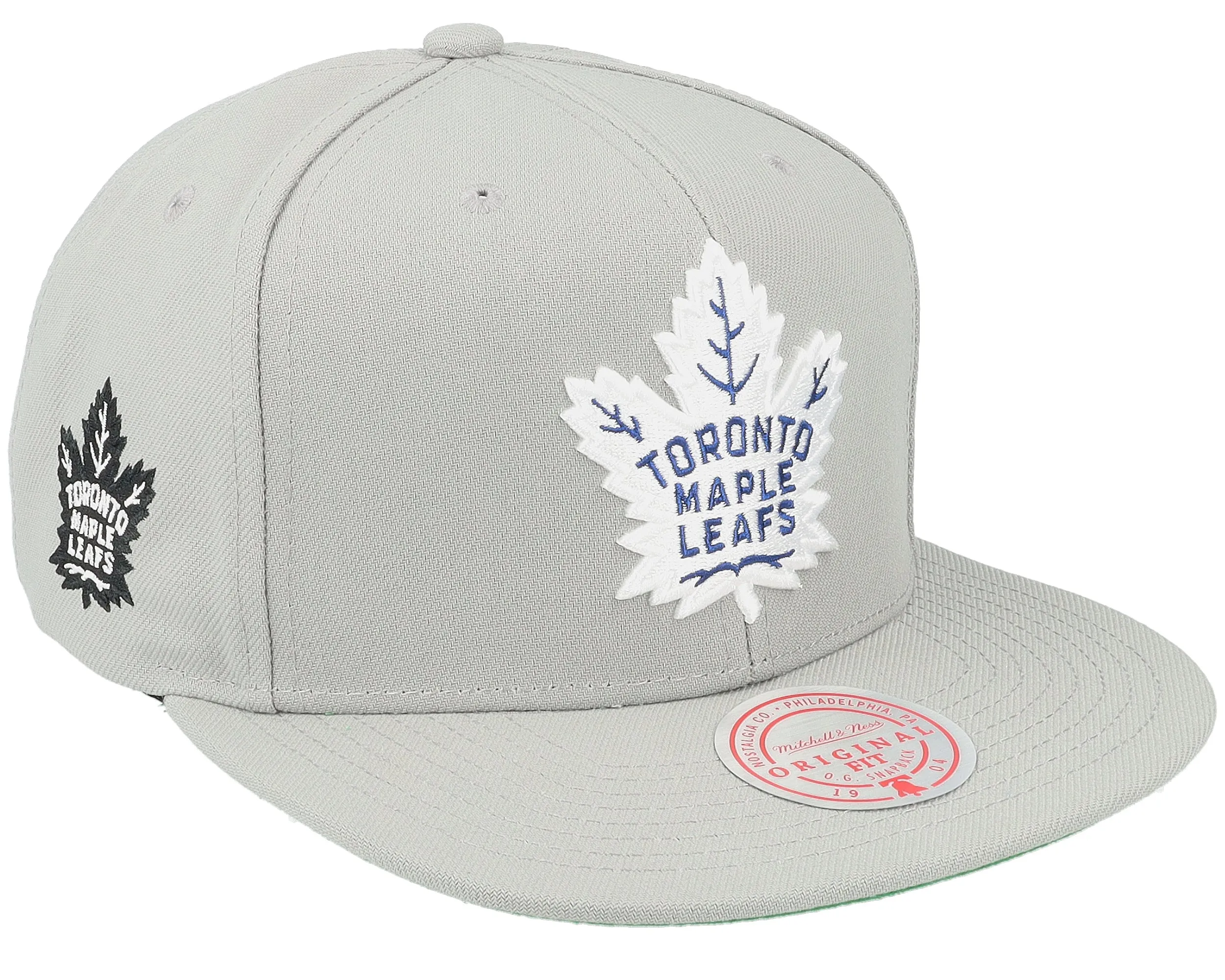 Men's Mitchell & Ness Nhl Alternate Flip Snapback Maple Leafs sold by Zulily
