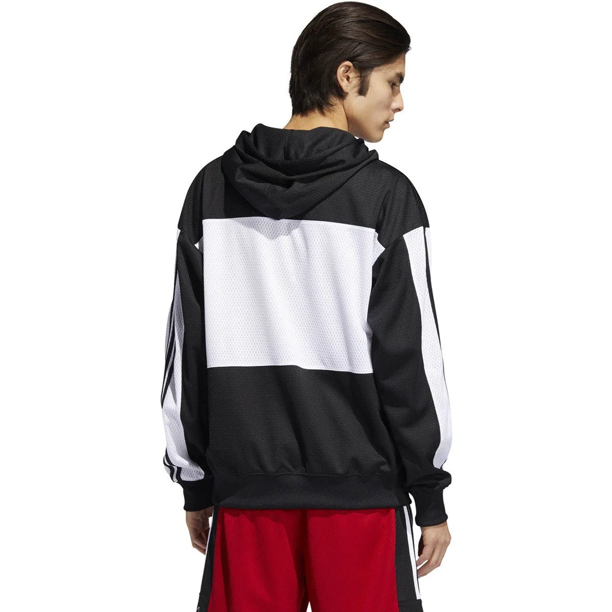 Men's adidas Originals Mesh Layup Hoodie sold by Zulily product image thumbnail 2