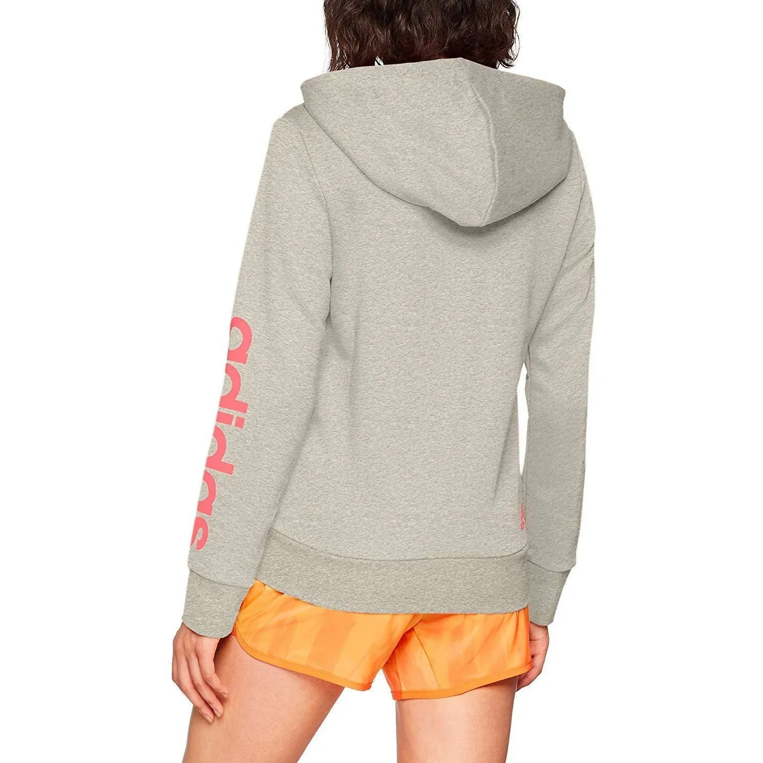 Women's adidas Essential Linear Fullzip Hoodie sold by Zulily product image thumbnail 2