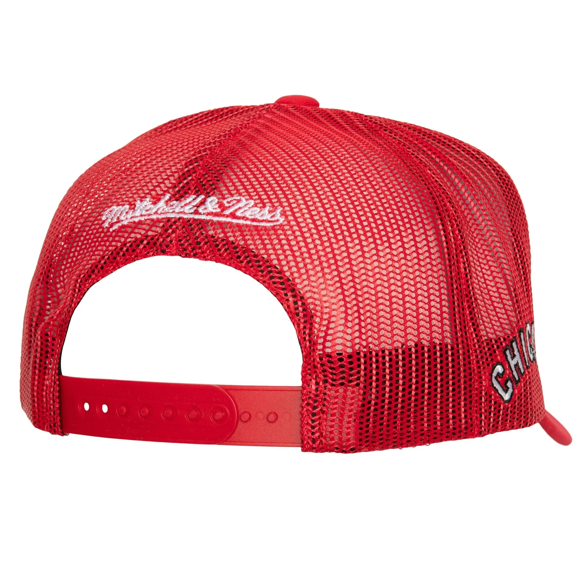 Men's Mitchell & Ness MLB Curveball Trucker Coop White Sox - Red sold by Zulily product image thumbnail 2