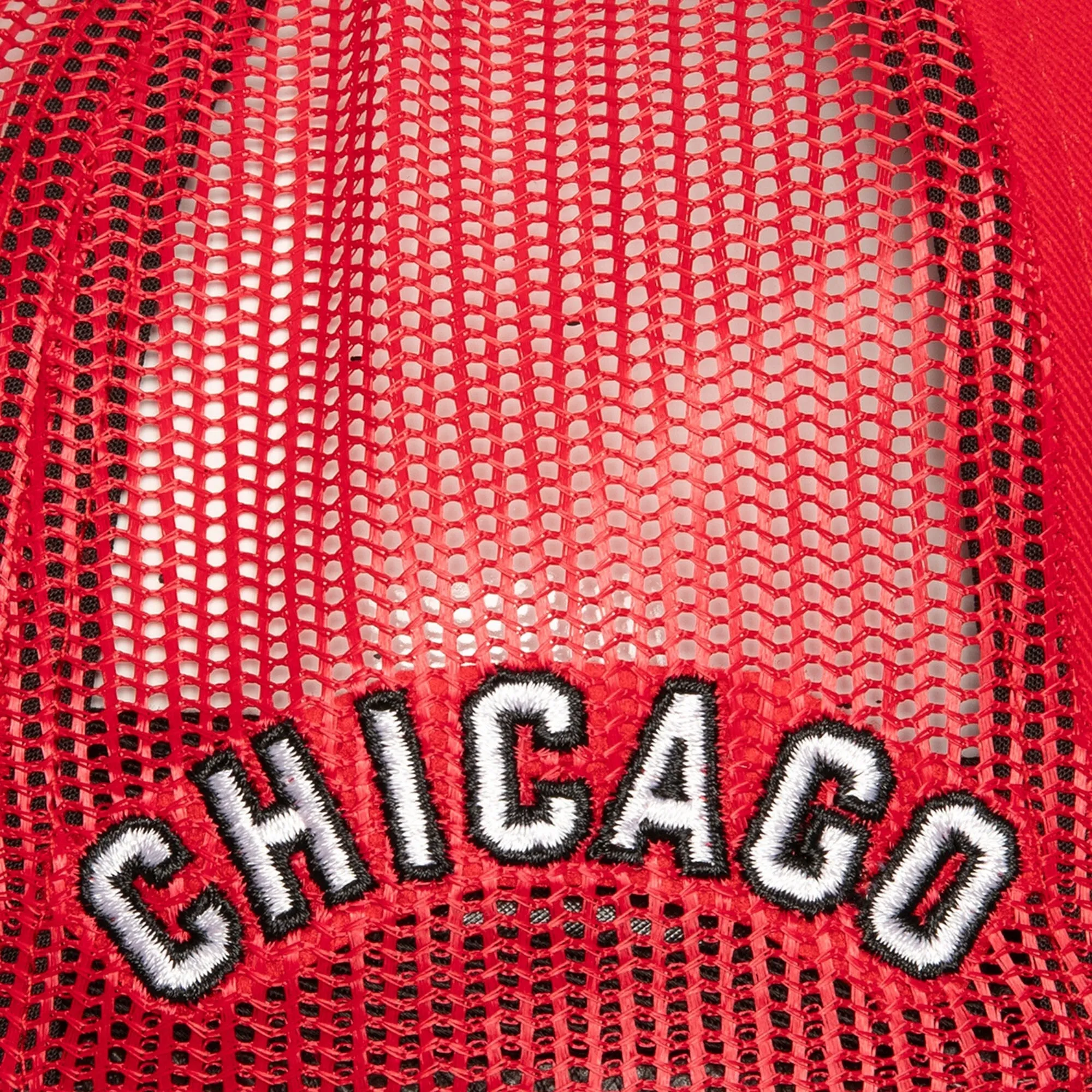 Men's Mitchell & Ness MLB Curveball Trucker Coop White Sox - Red sold by Zulily product image thumbnail 3