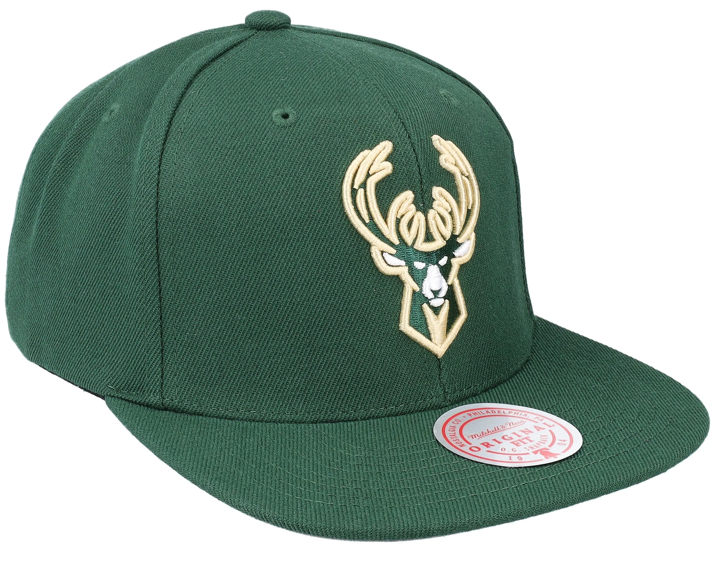 Men's Mitchell & Ness NBA Team Ground 2.0 Snapback Bucks sold by Zulily product image thumbnail 2