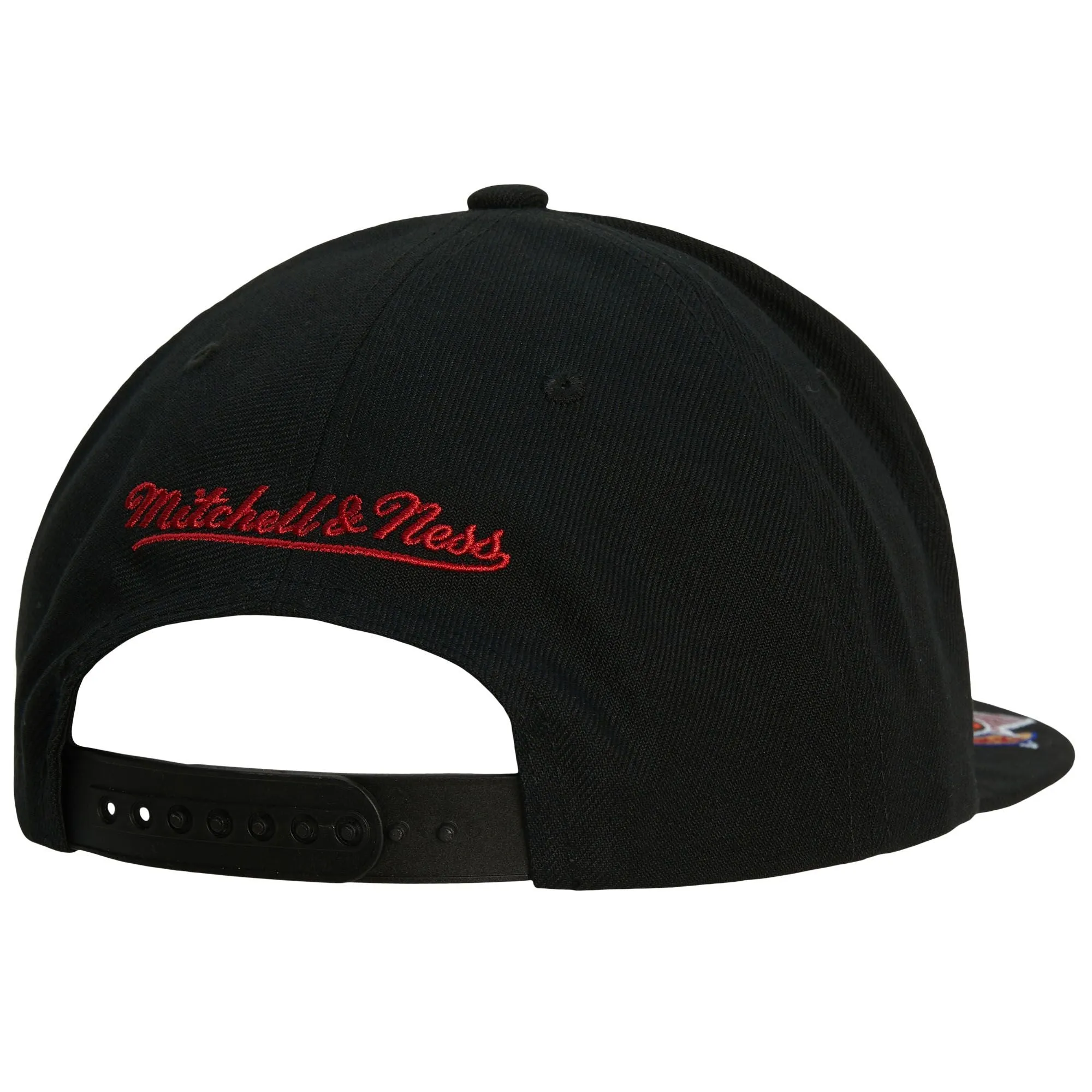 Men's Mitchell & Ness NBA Front Face Snapback Hwc 76Ers - Black sold by Zulily product image thumbnail 2