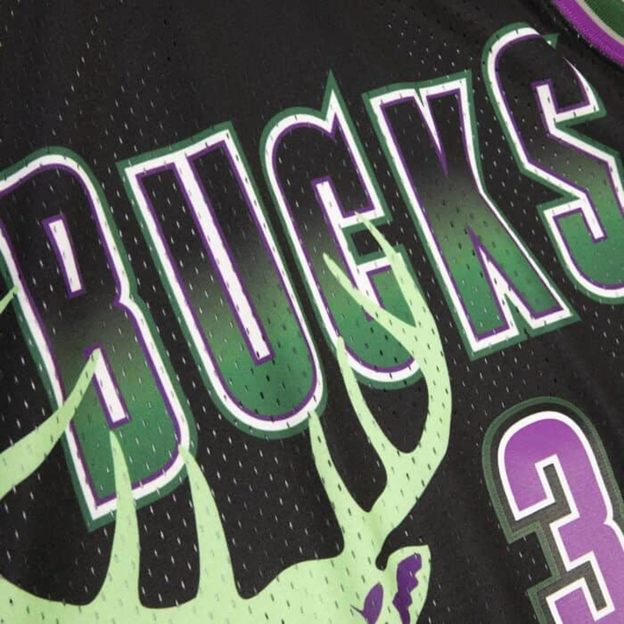 Men's Mitchell & Ness NBA Reload Swingman Jersey - Milwaukee Bucks 1996 Ray Allen sold by Zulily product image thumbnail 4